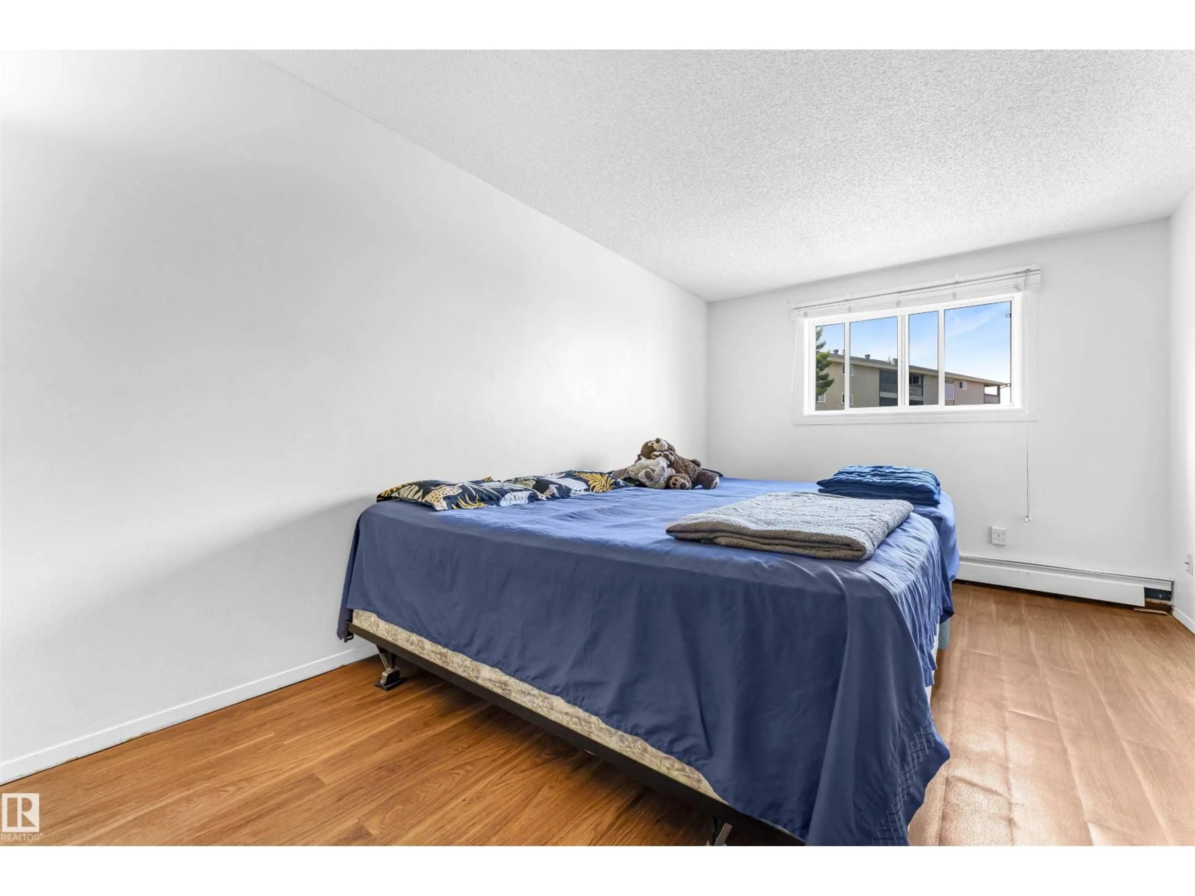 Bedroom with bed, unknown for #208 - 1620 48 ST, Edmonton Alberta T5L5P1
