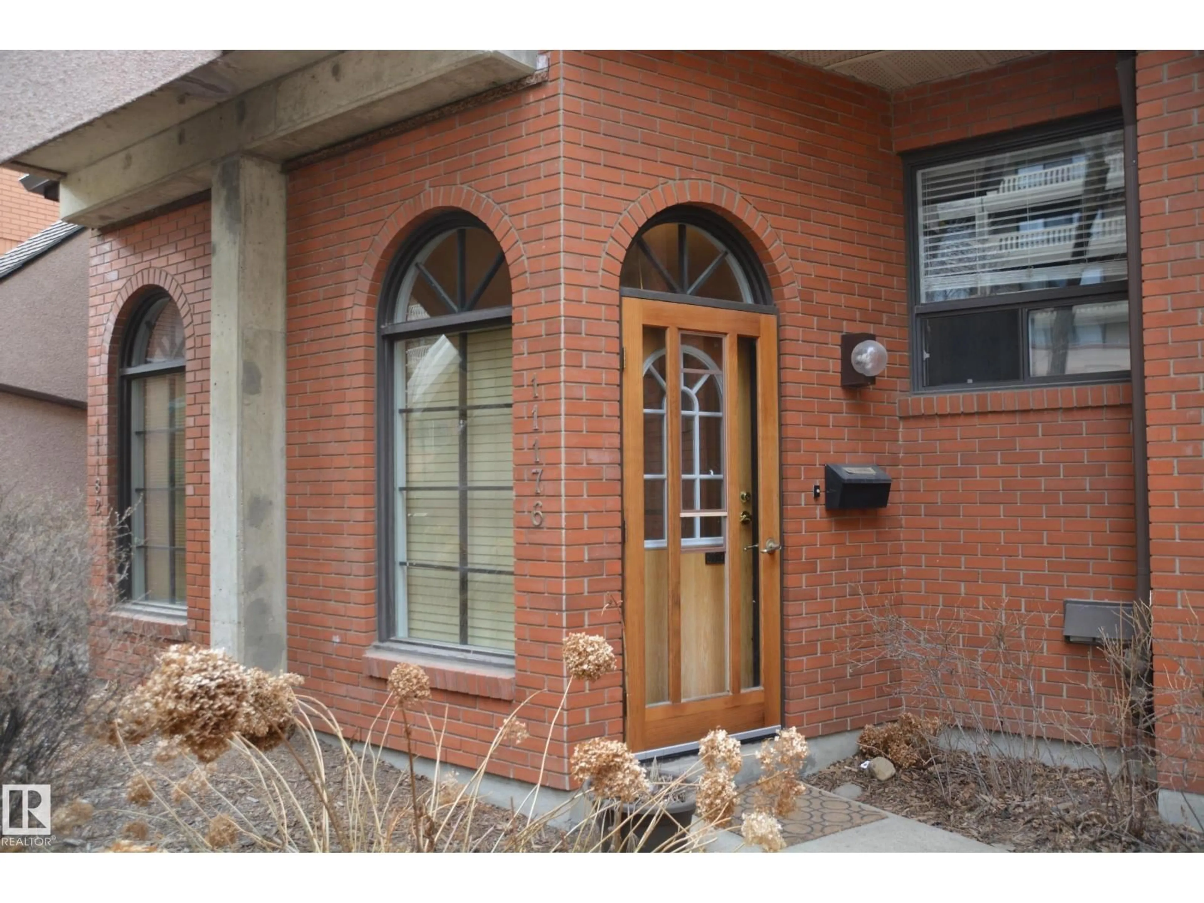 Home with brick exterior material, street for 11176 83 AV, Edmonton Alberta T6G0V1