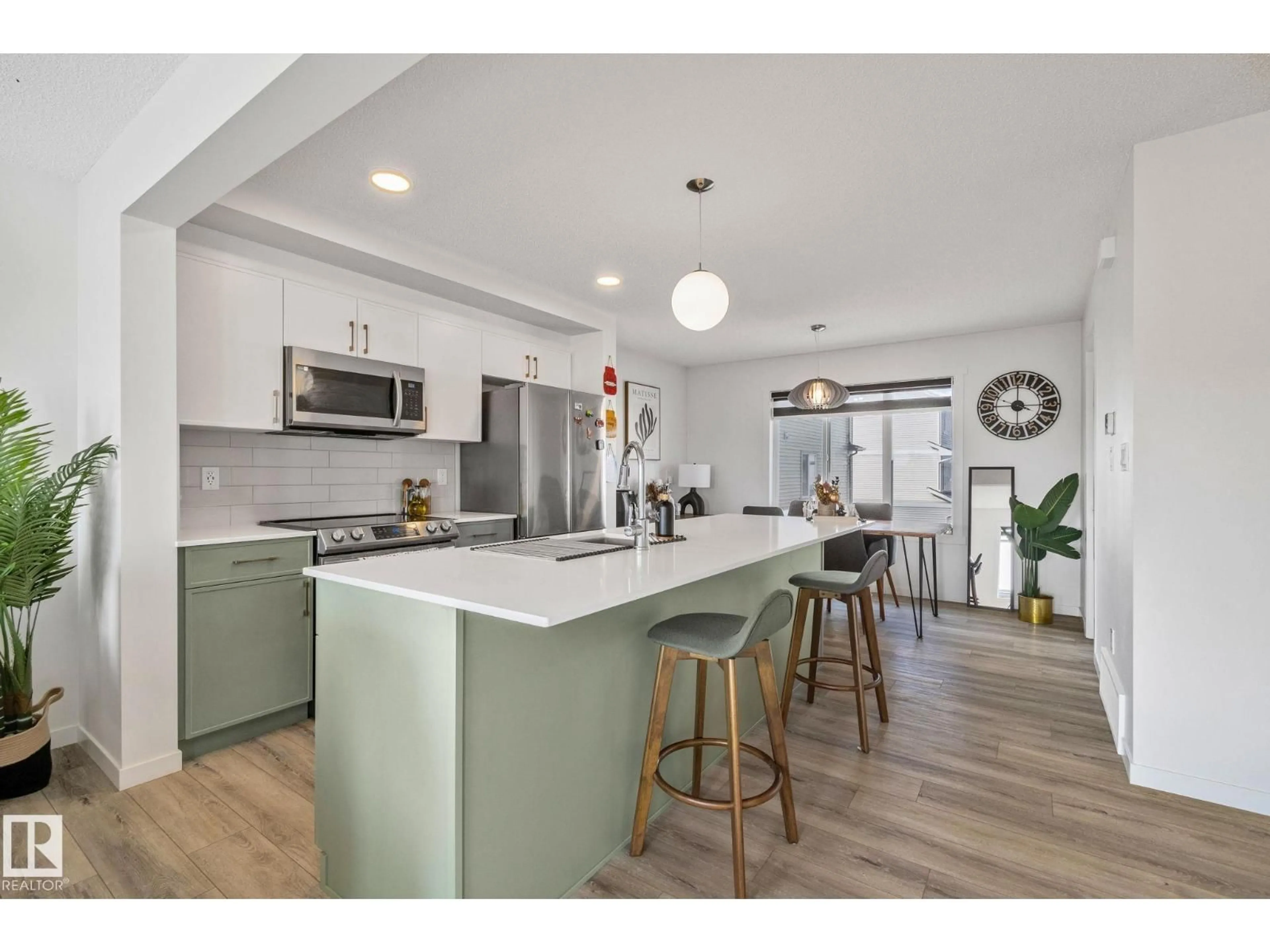 Open concept kitchen, unknown for #A - 1530 TAMARACK BV, Edmonton Alberta T6T2E6