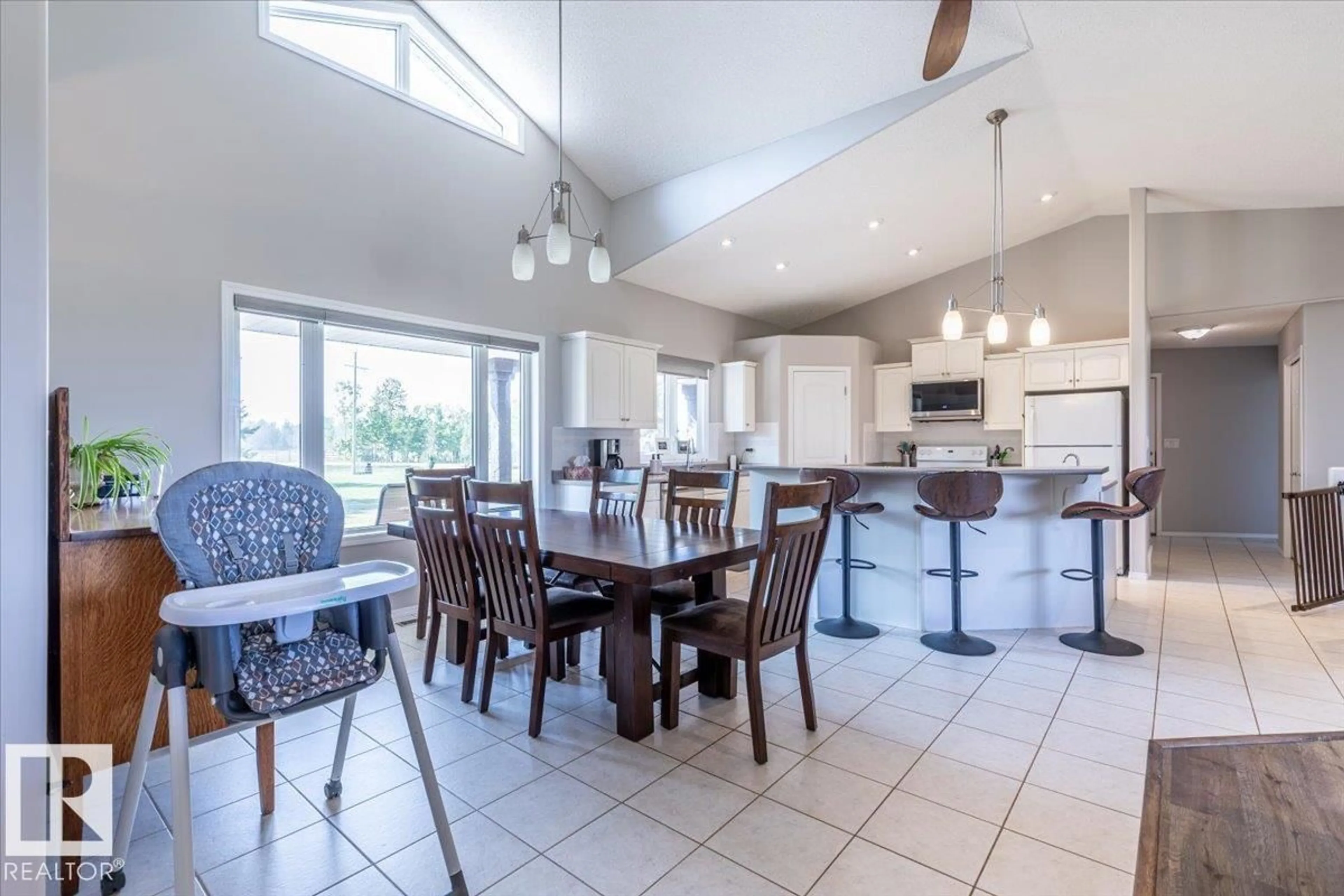 Open concept kitchen, ceramic/tile floor for 27318 TWP ROAD 482, Rural Leduc County Alberta T0C0V0