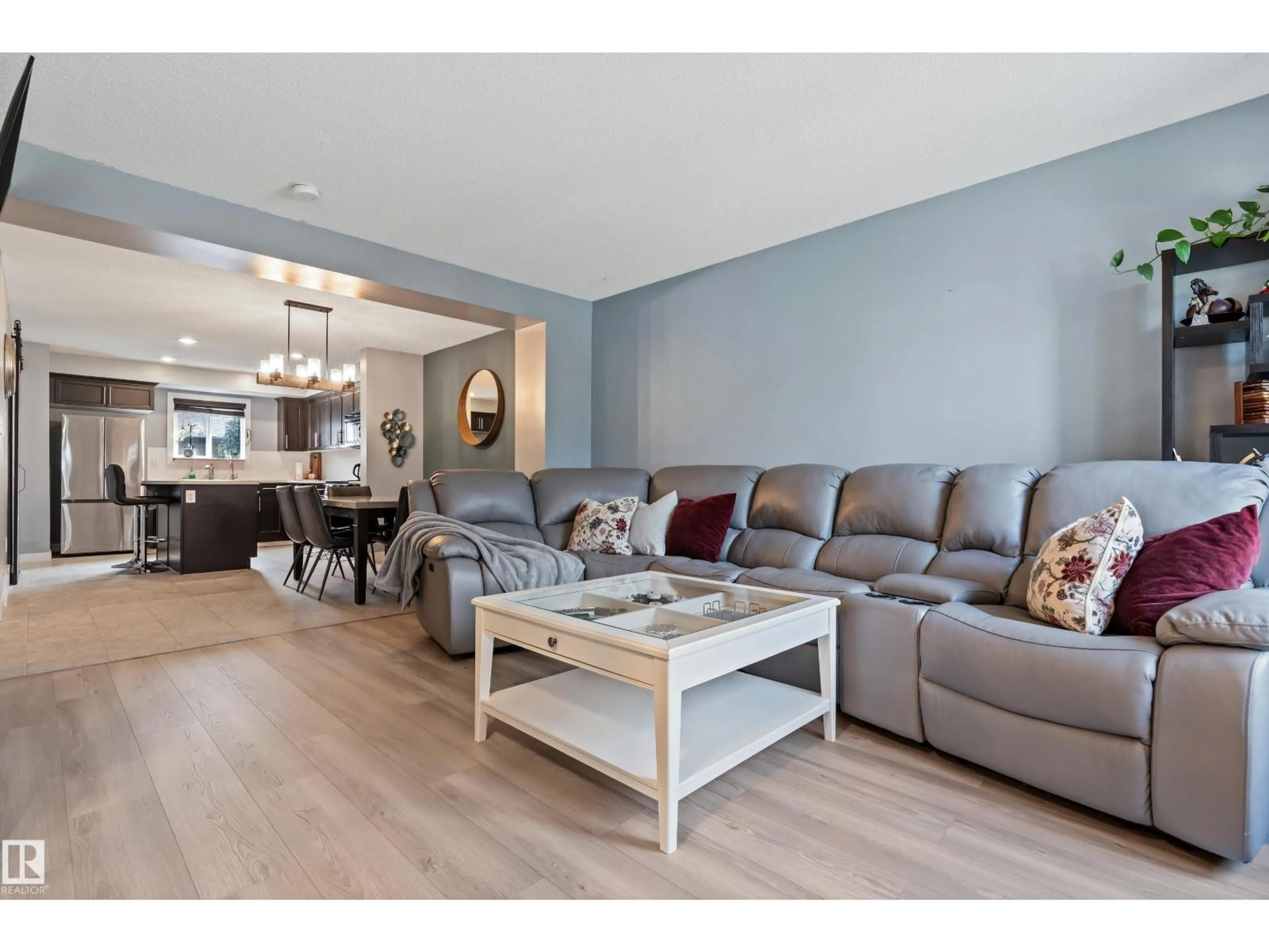 Living room with furniture, unknown for 327 DESROCHERS BV, Edmonton Alberta T6W3J1