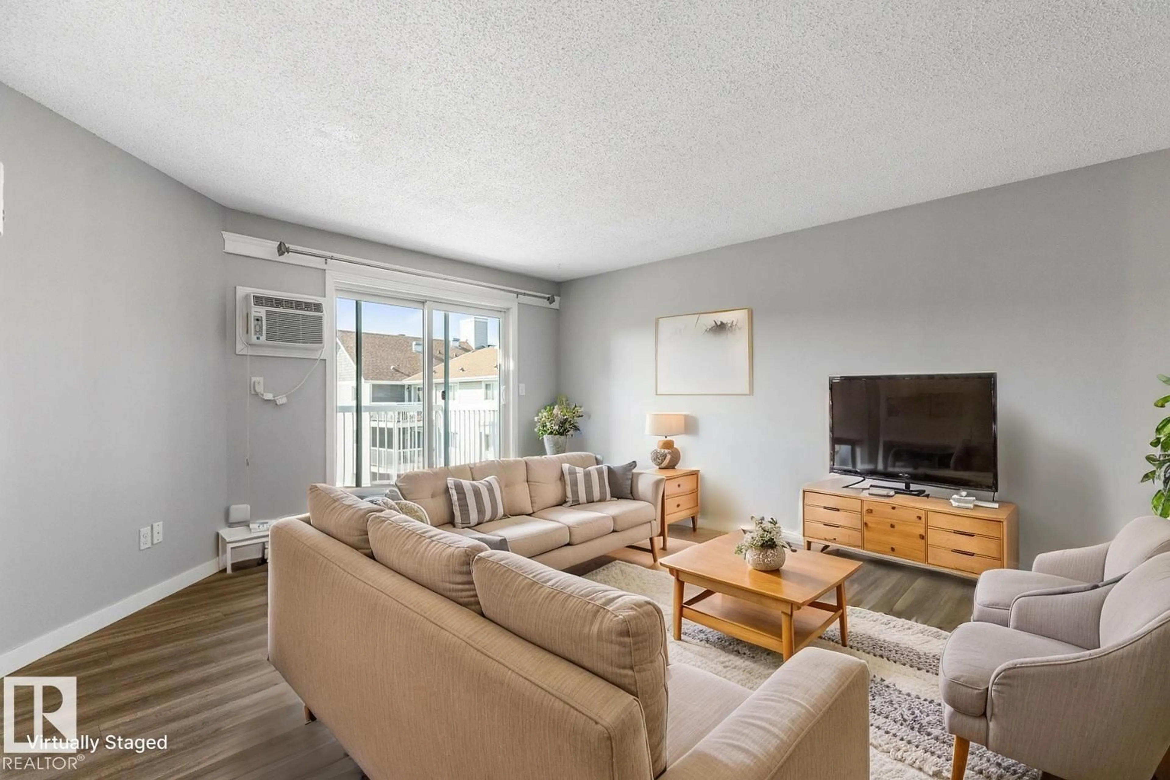Living room with furniture, unknown for #402 - 5065 31 AV, Edmonton Alberta T6L6S5