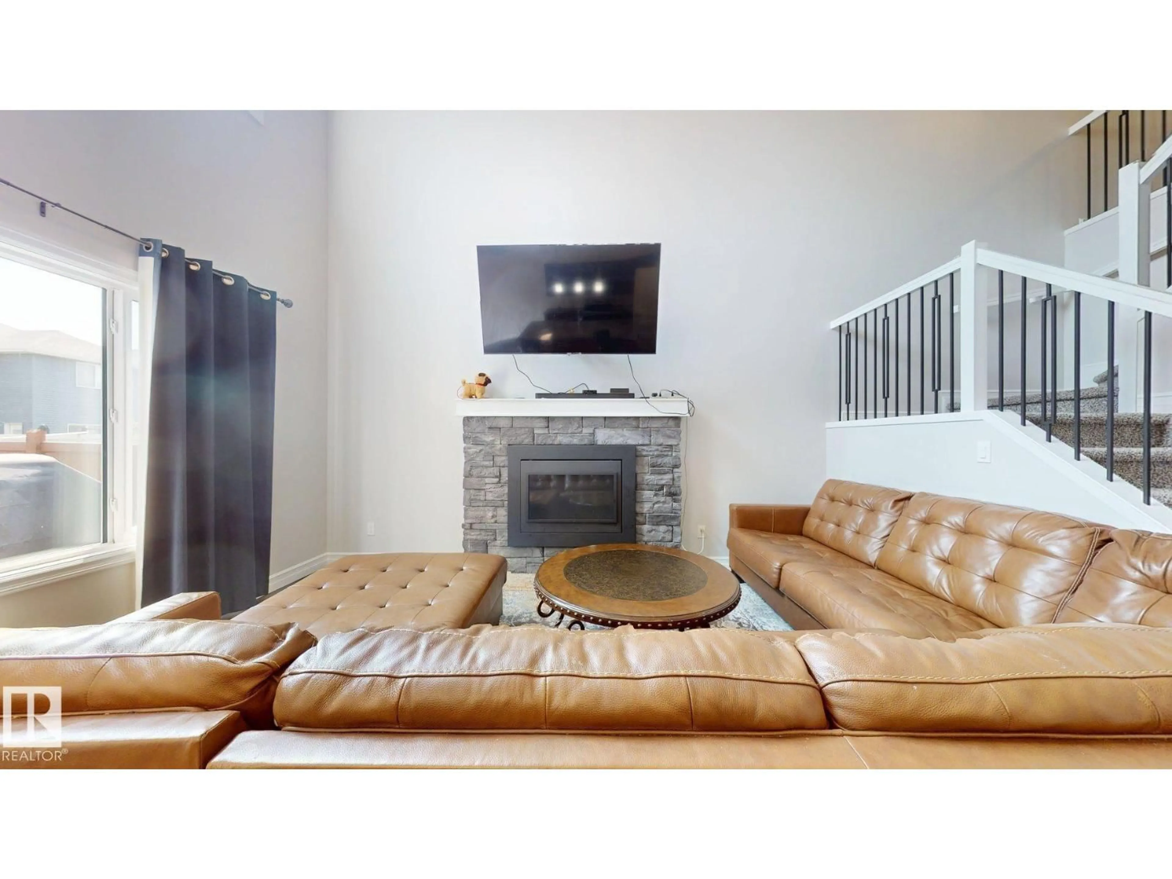Living room with furniture, unknown for NW - 1245 26A ST, Edmonton Alberta T6T2J4