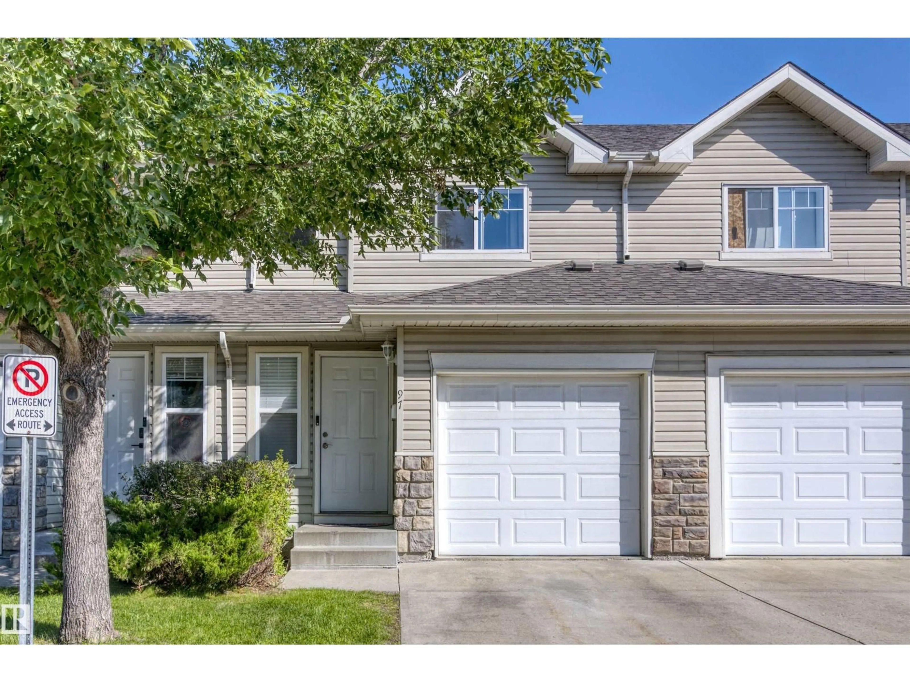 Home with vinyl exterior material, street for #97 - 230 EDWARDS DR, Edmonton Alberta T6X1G7