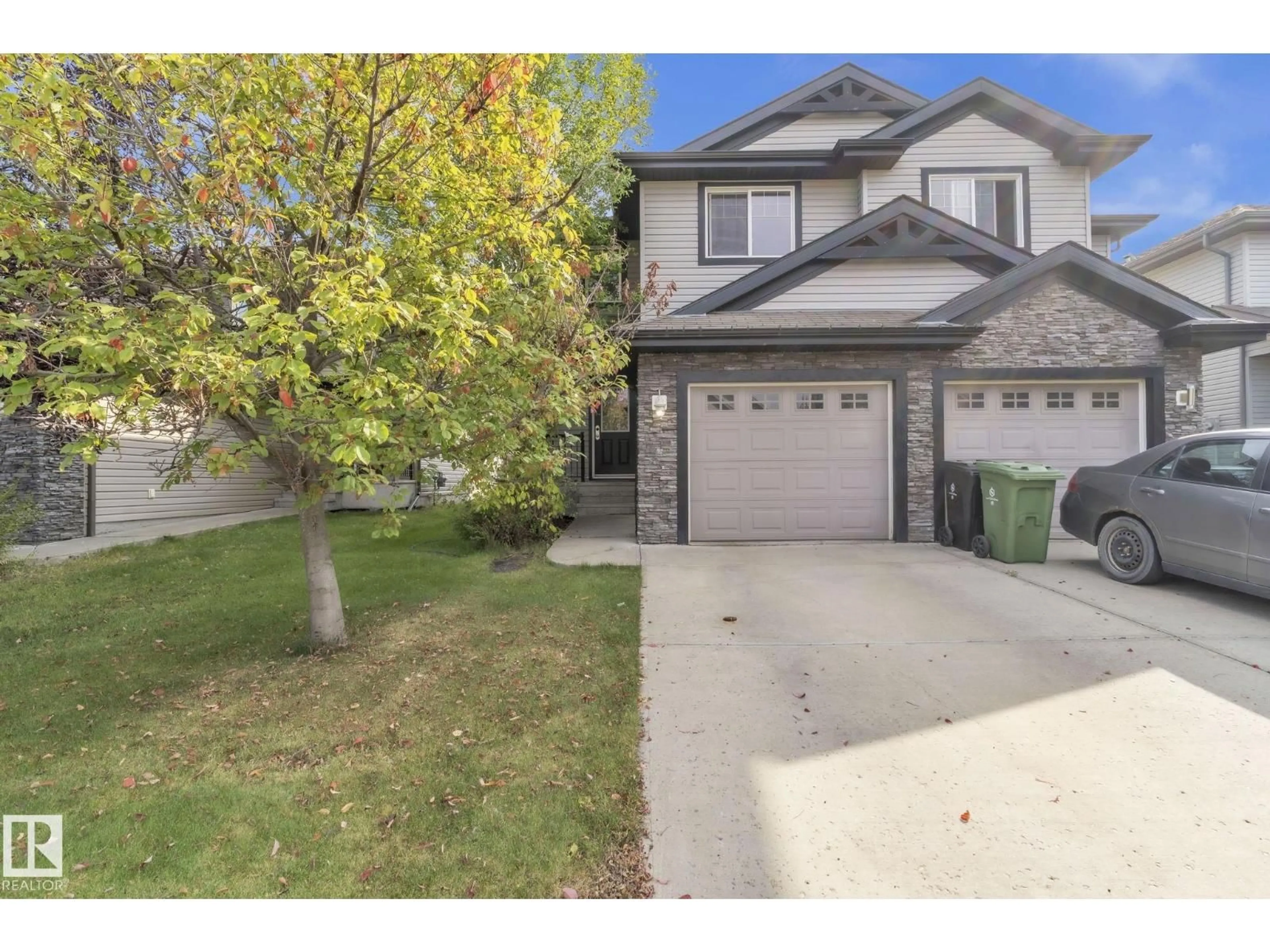 A pic from outside/outdoor area/front of a property/back of a property/a pic from drone, street for 140 CALVERT WD, Fort Saskatchewan Alberta T8L0E6
