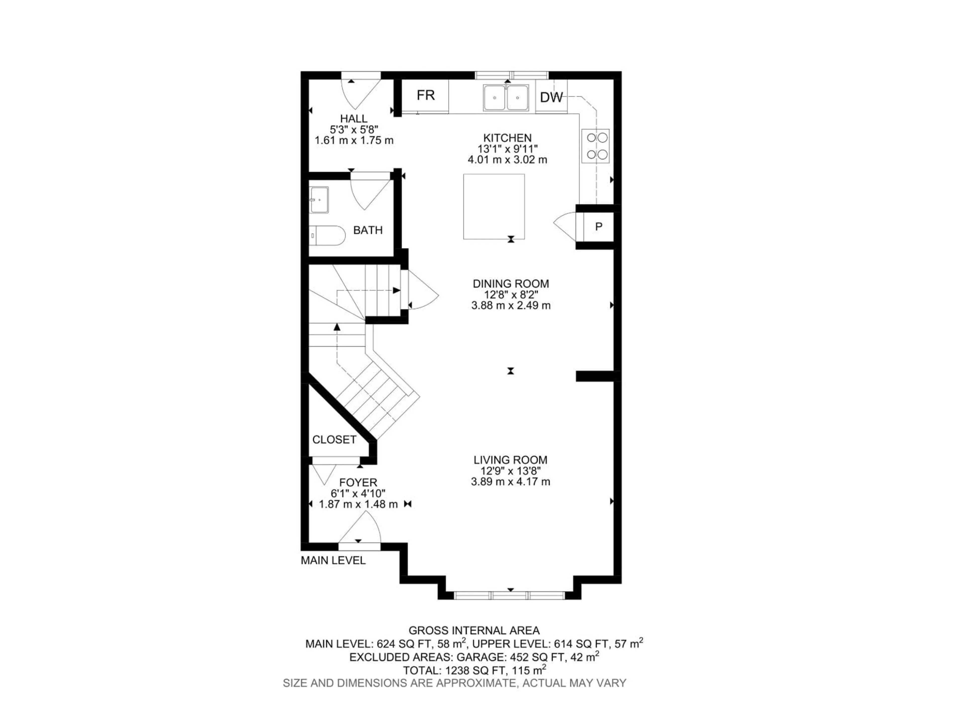 Floor plan for 6088 ROSENTHAL WY, Edmonton Alberta T5T7C9