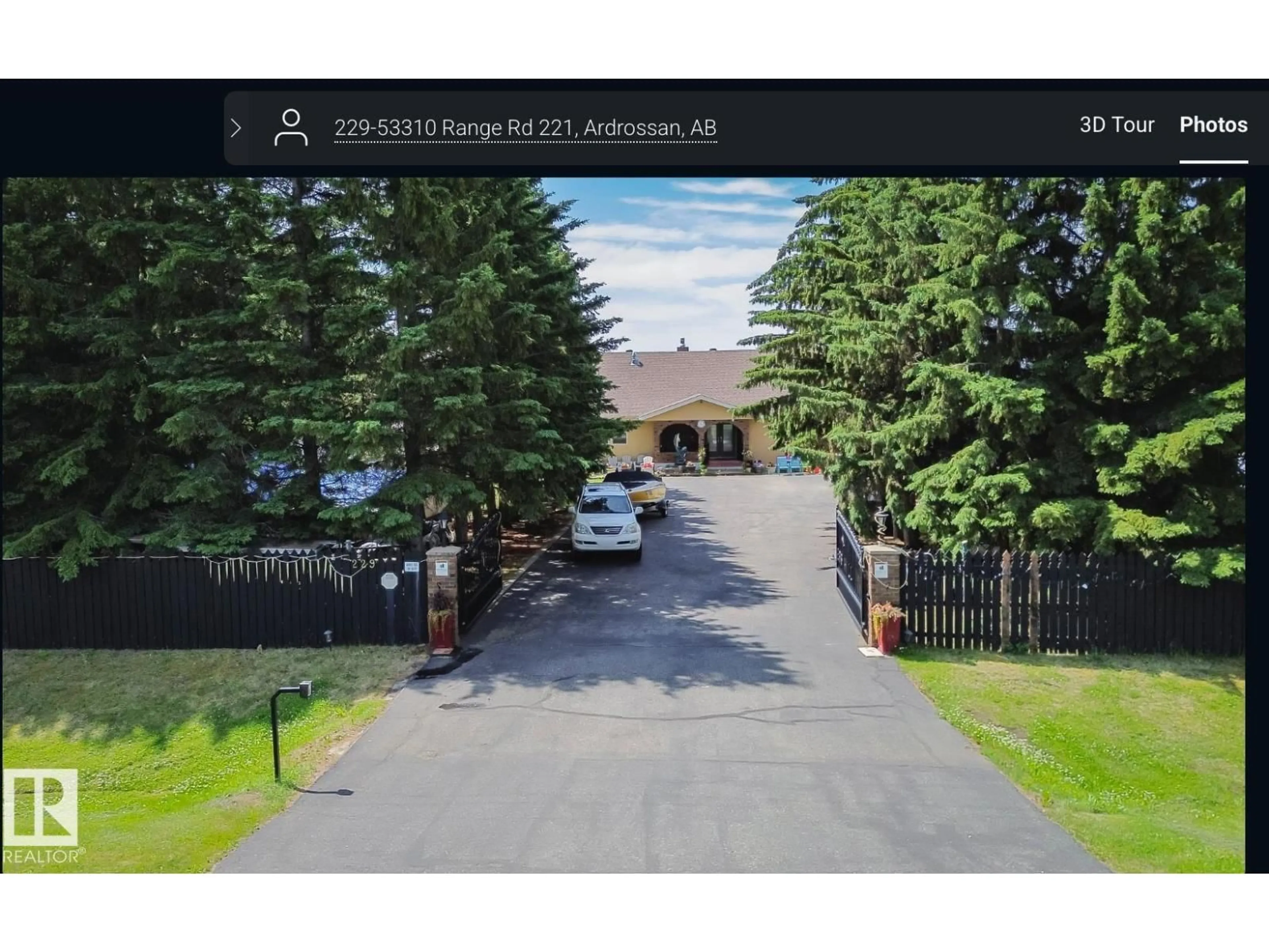 A pic from outside/outdoor area/front of a property/back of a property/a pic from drone, street for 53310 RR 221 229 HUNTER’S HILL, Rural Strathcona County Alberta T8E2L2