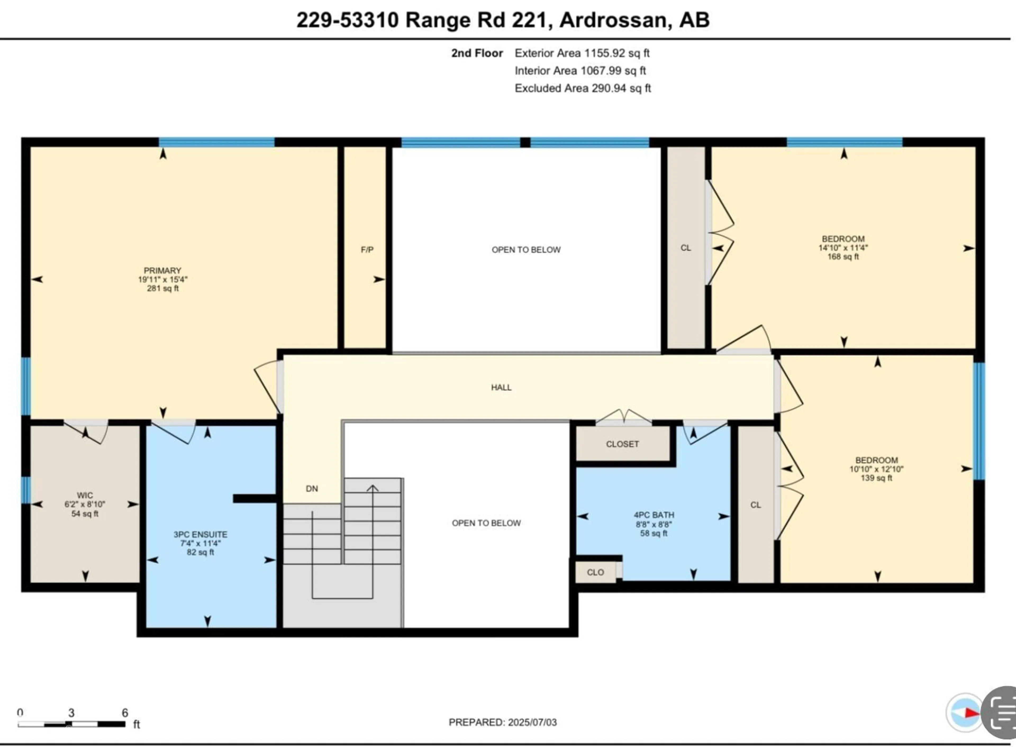 Floor plan for 53310 RR 221 229 HUNTER’S HILL, Rural Strathcona County Alberta T8E2L2