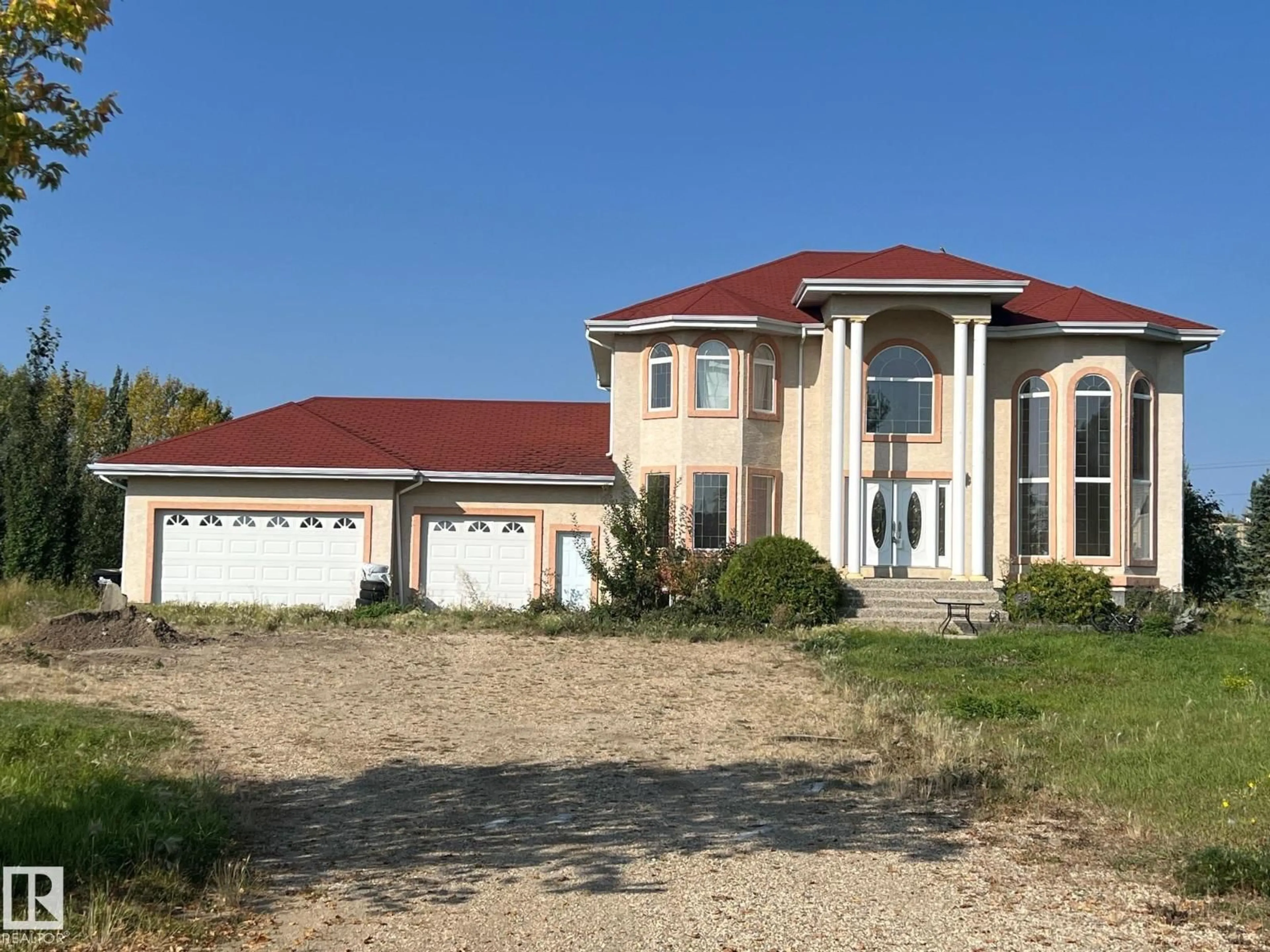 Home with vinyl exterior material, unknown for 52477 - 98 HWY 21, Rural Strathcona County Alberta T8A6K2