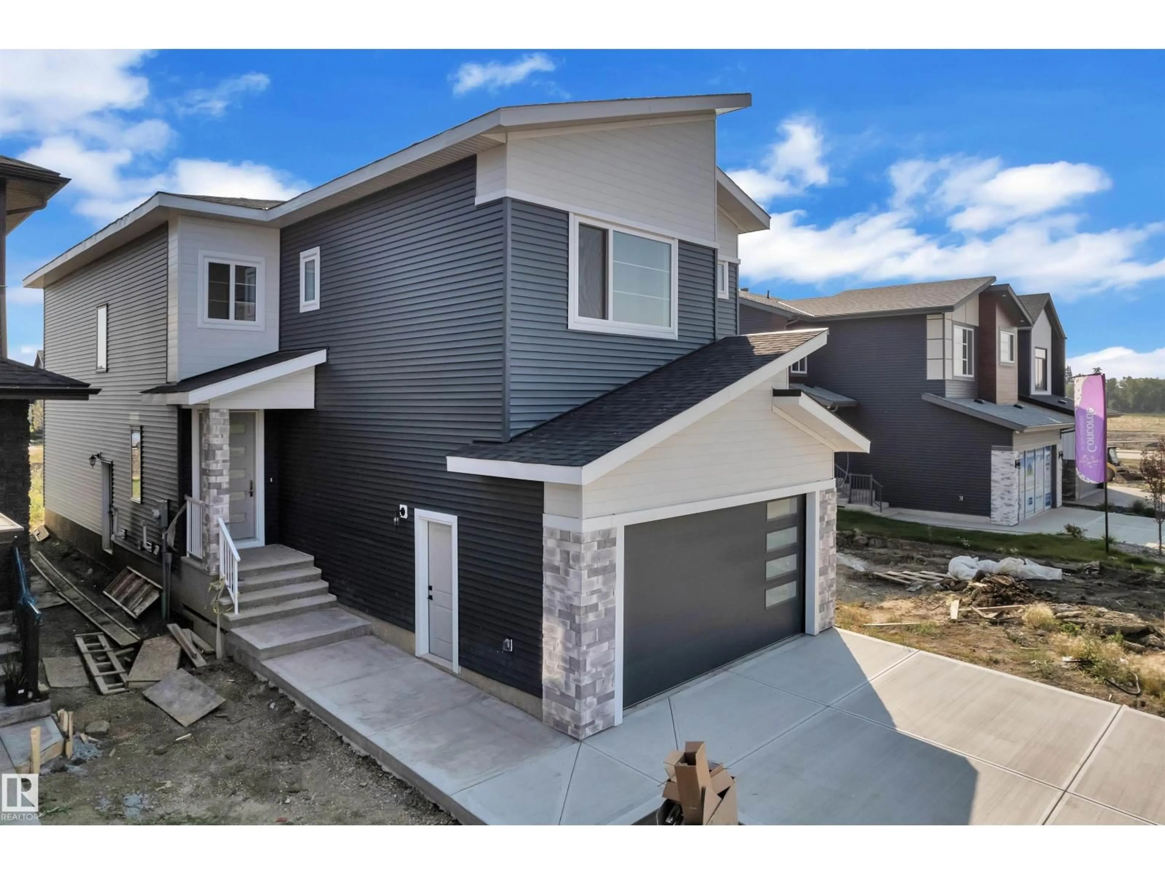 Home with brick exterior material, street for 8913 MAYDAY WY, Edmonton Alberta T6X3E6
