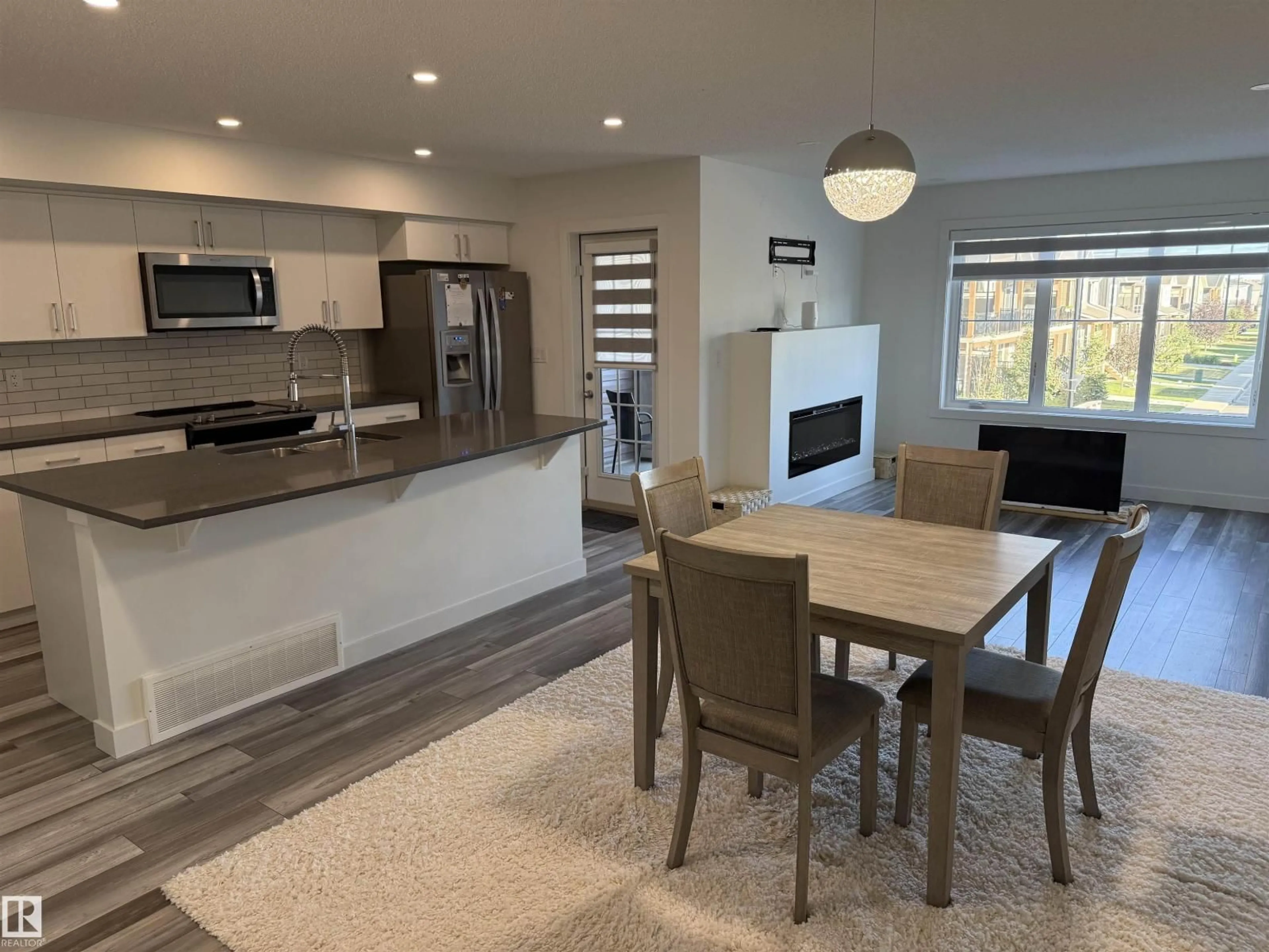Open concept kitchen, unknown for 20303 16 AV, Edmonton Alberta T6M1K8