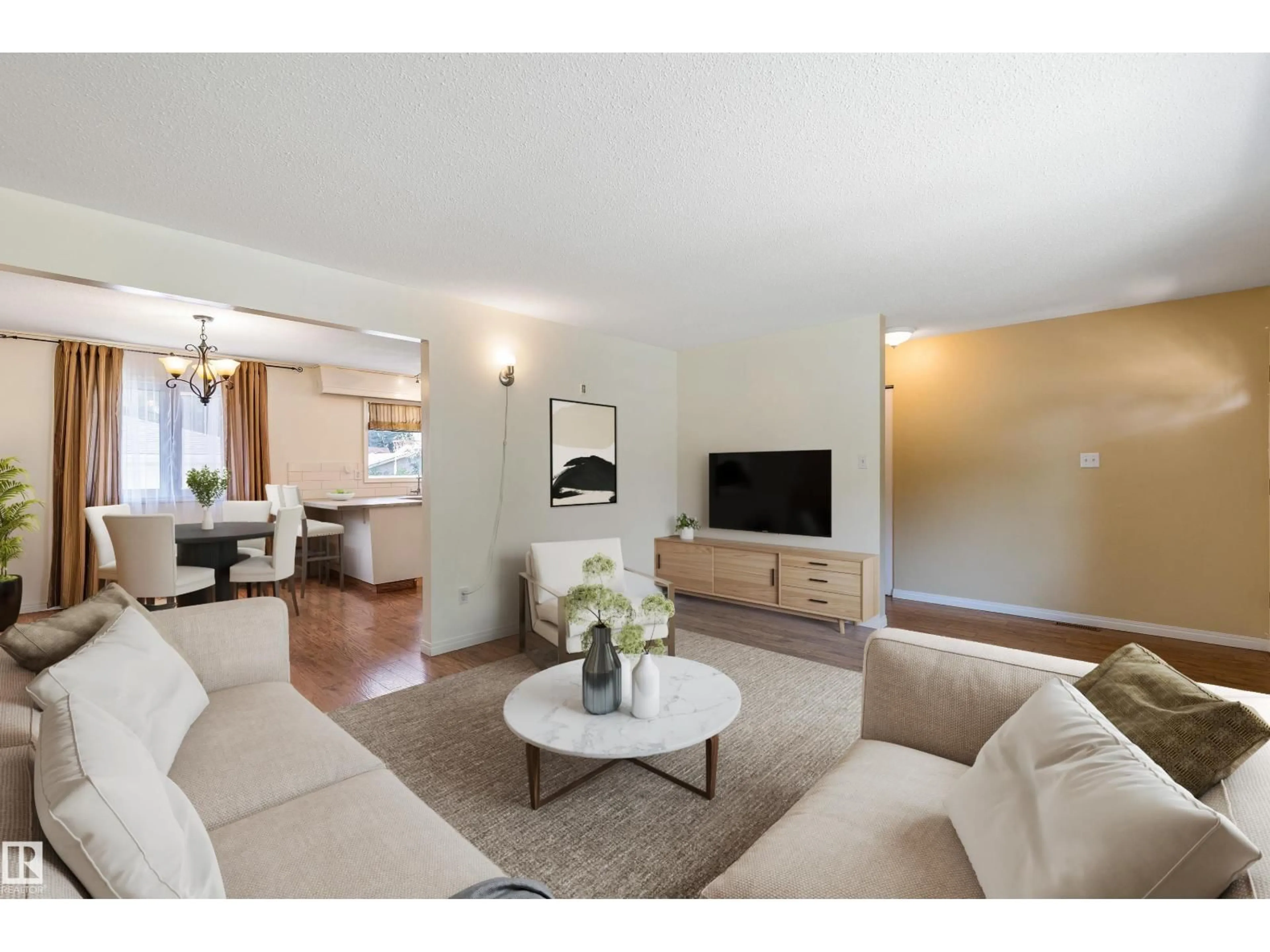 Living room with furniture, unknown for 26 PEACOCK DR, Sherwood Park Alberta T8A0A8