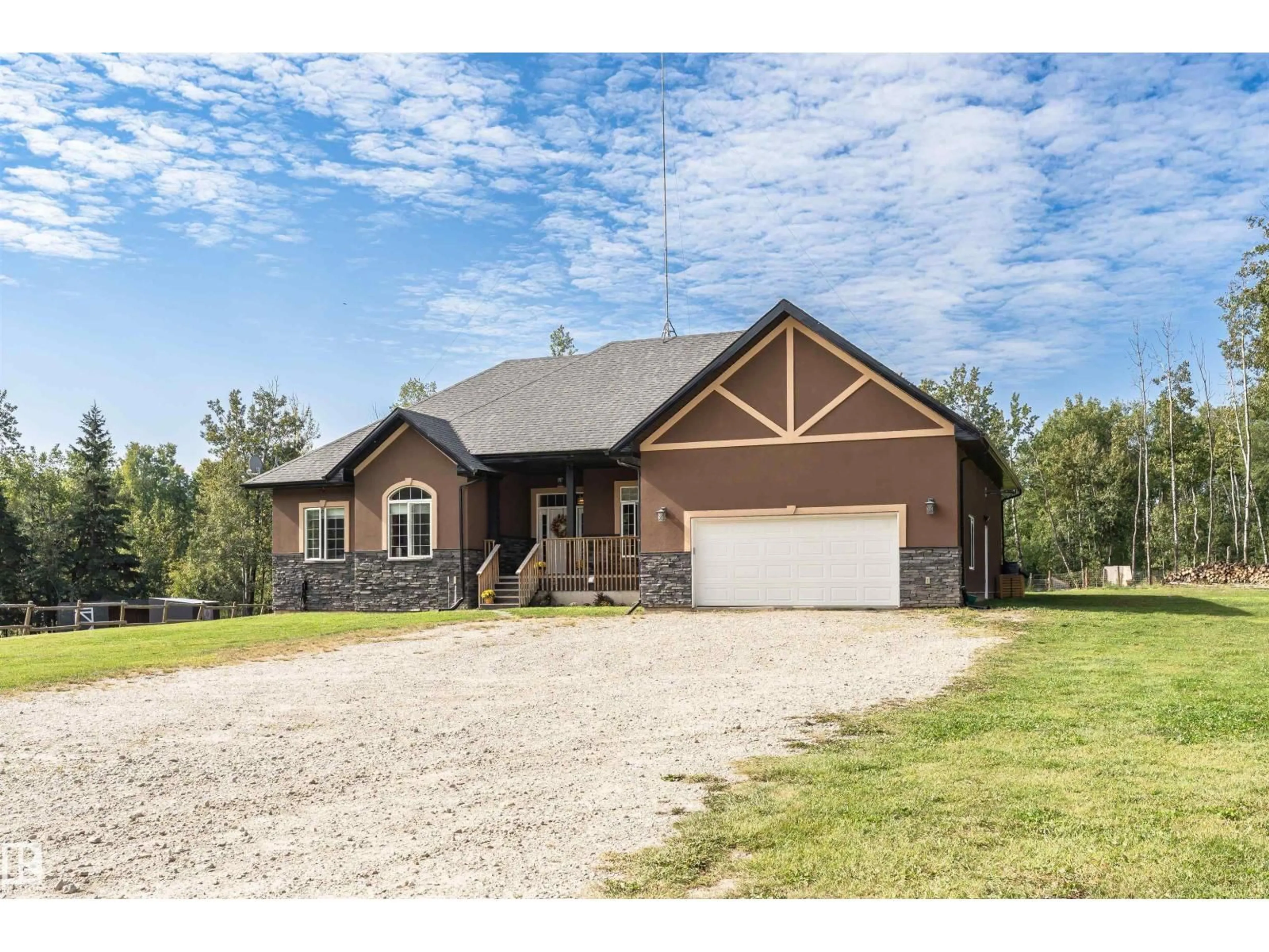 Home with brick exterior material, unknown for 1225 TWP ROAD 554A, Rural Lac Ste. Anne County Alberta T0E1V0