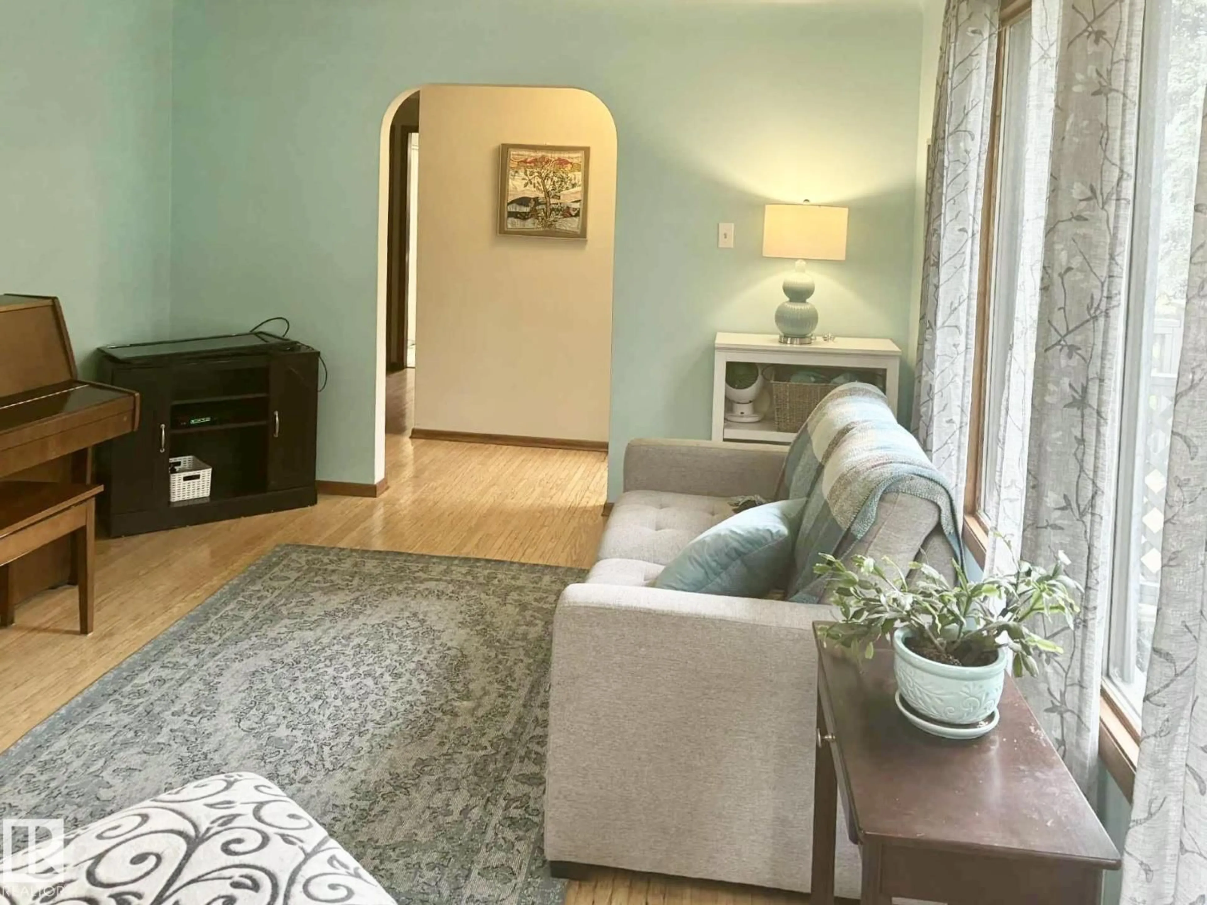 Living room with furniture, unknown for 14443 107A AV, Edmonton Alberta T5N1G3