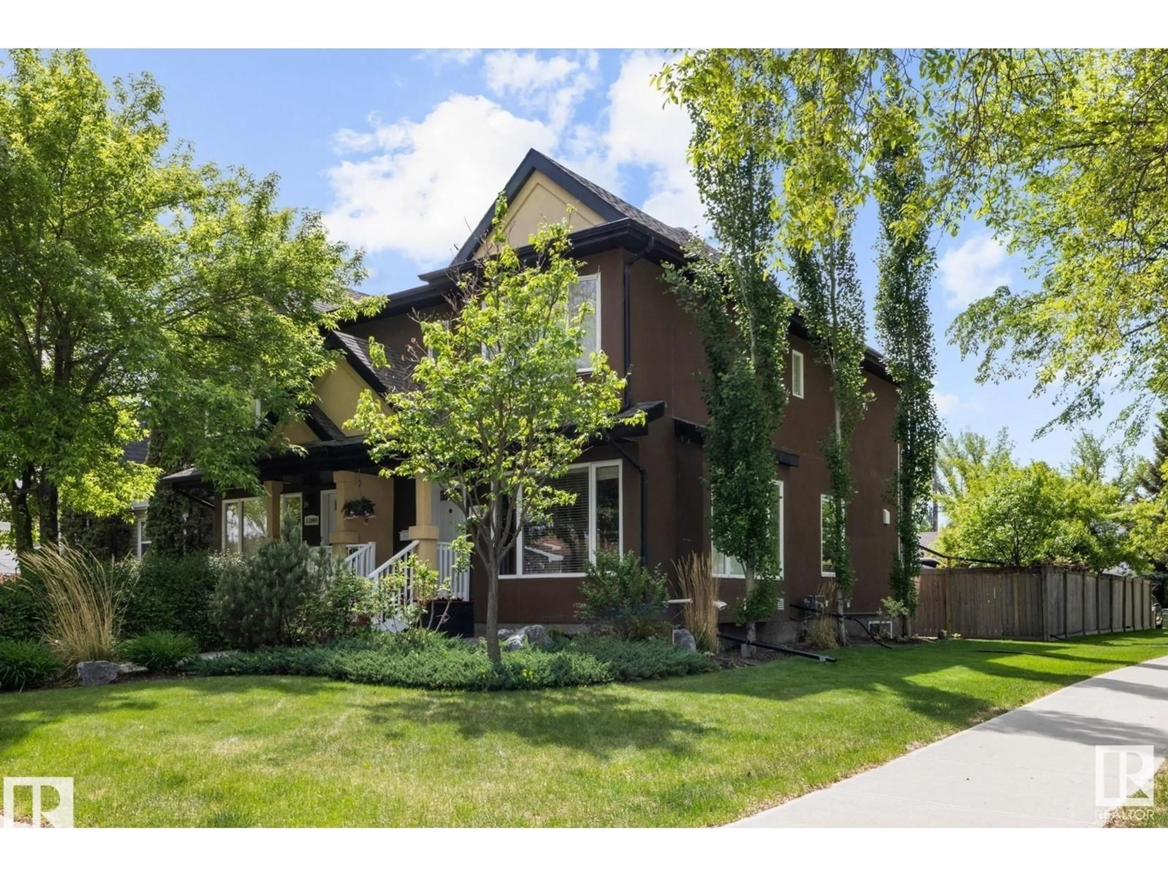Home with brick exterior material, street for 11846 125 ST, Edmonton Alberta T5L0R9