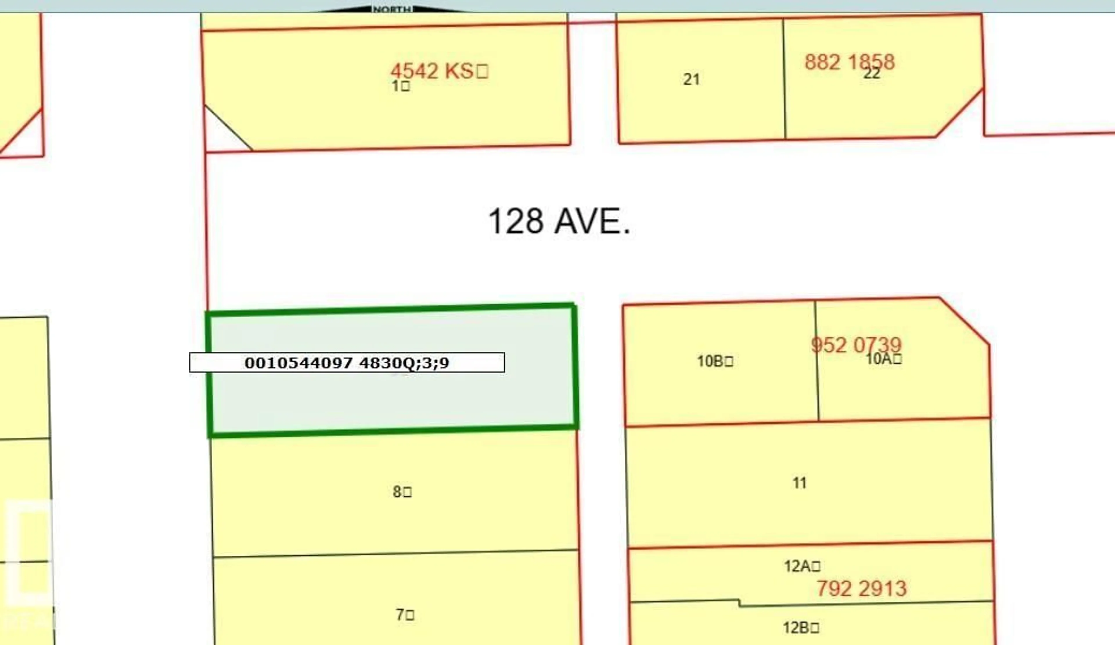 Floor plan for NW - 8507 8509 128 AV, Edmonton Alberta T5E0E9
