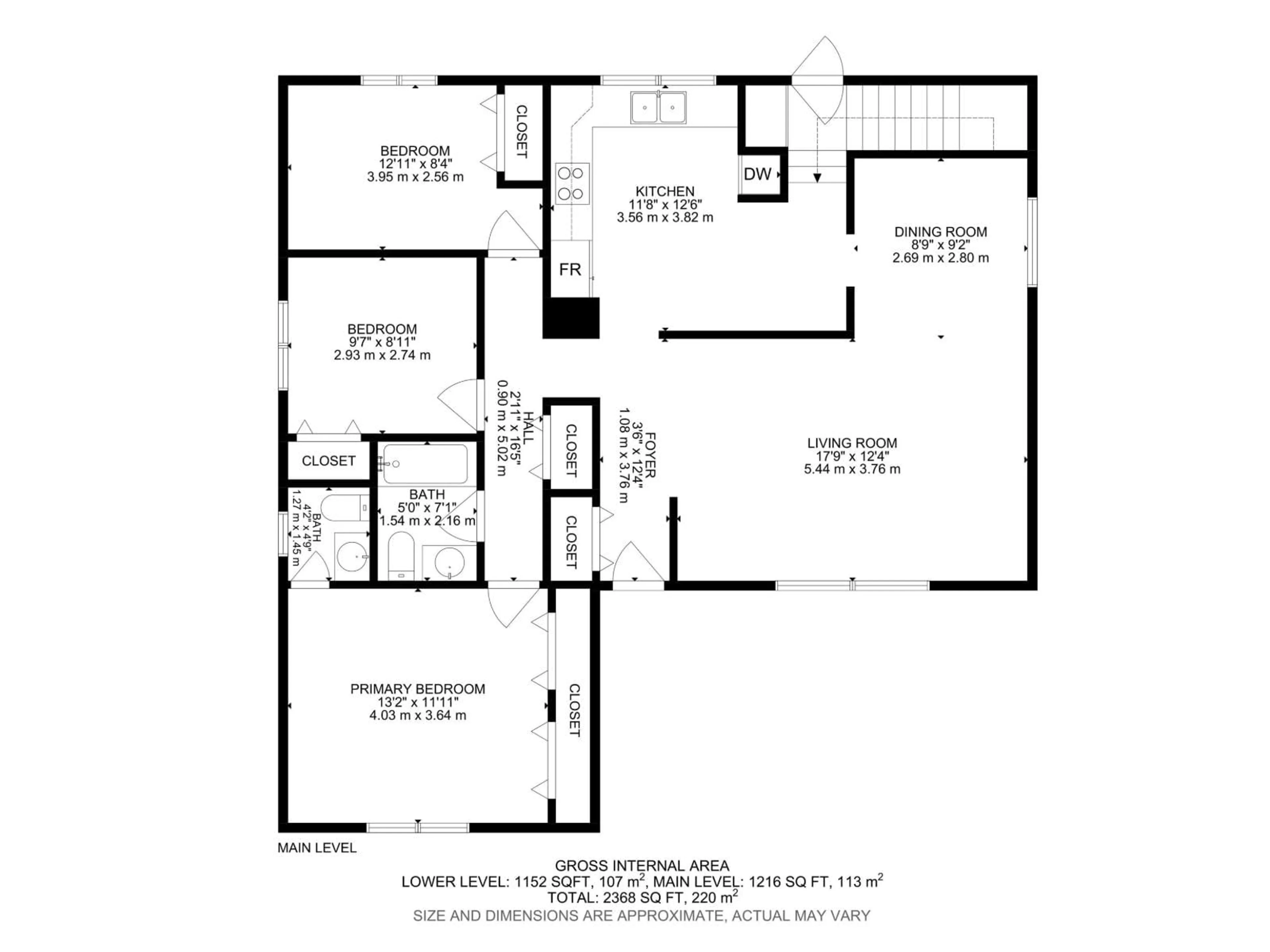 Floor plan for 552 SAGE CRESCENT, Sherwood Park Alberta T8A1R5