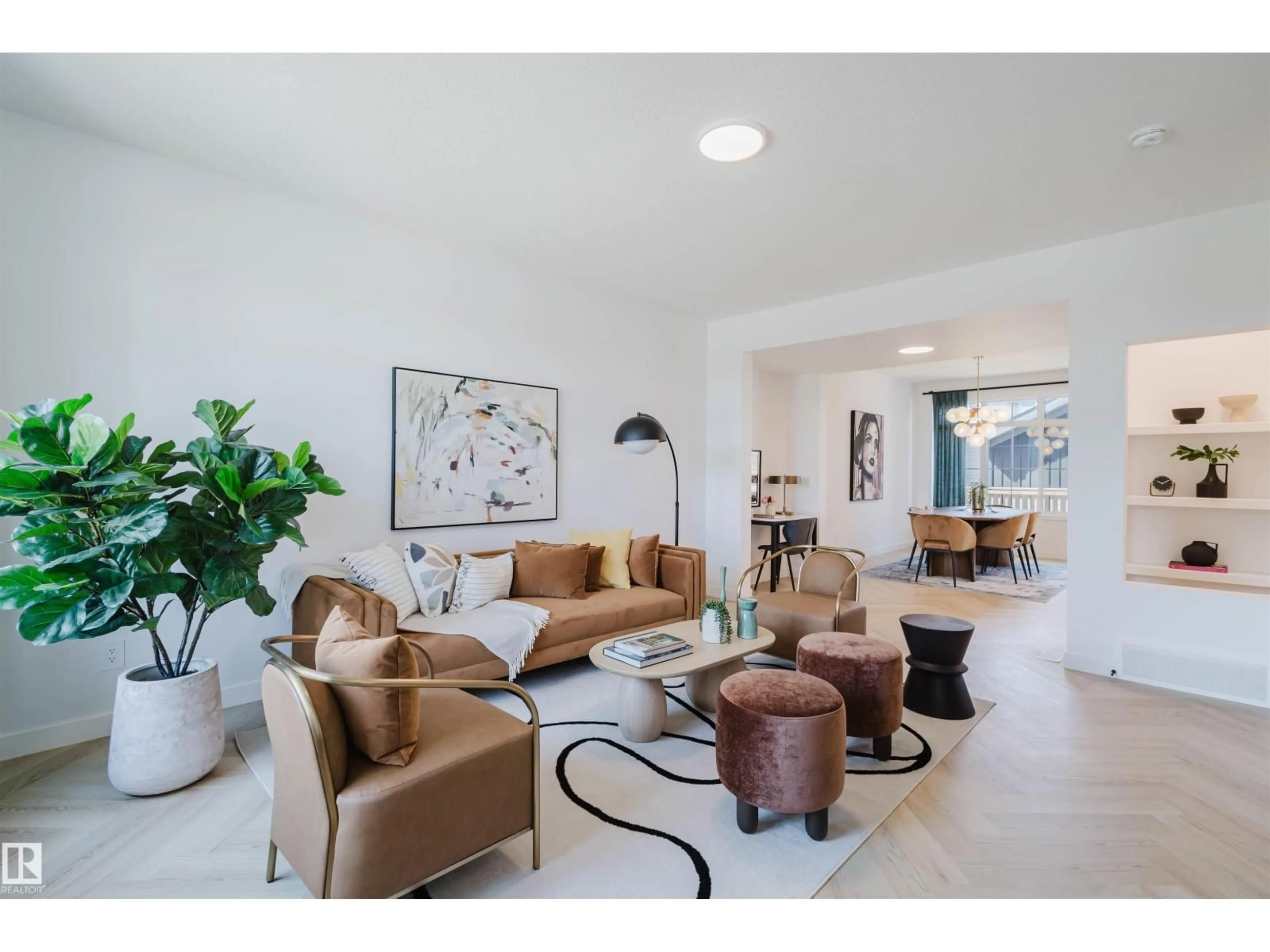 Living room with furniture, unknown for 2131 CROSSBILL LN, Edmonton Alberta T5S0W3