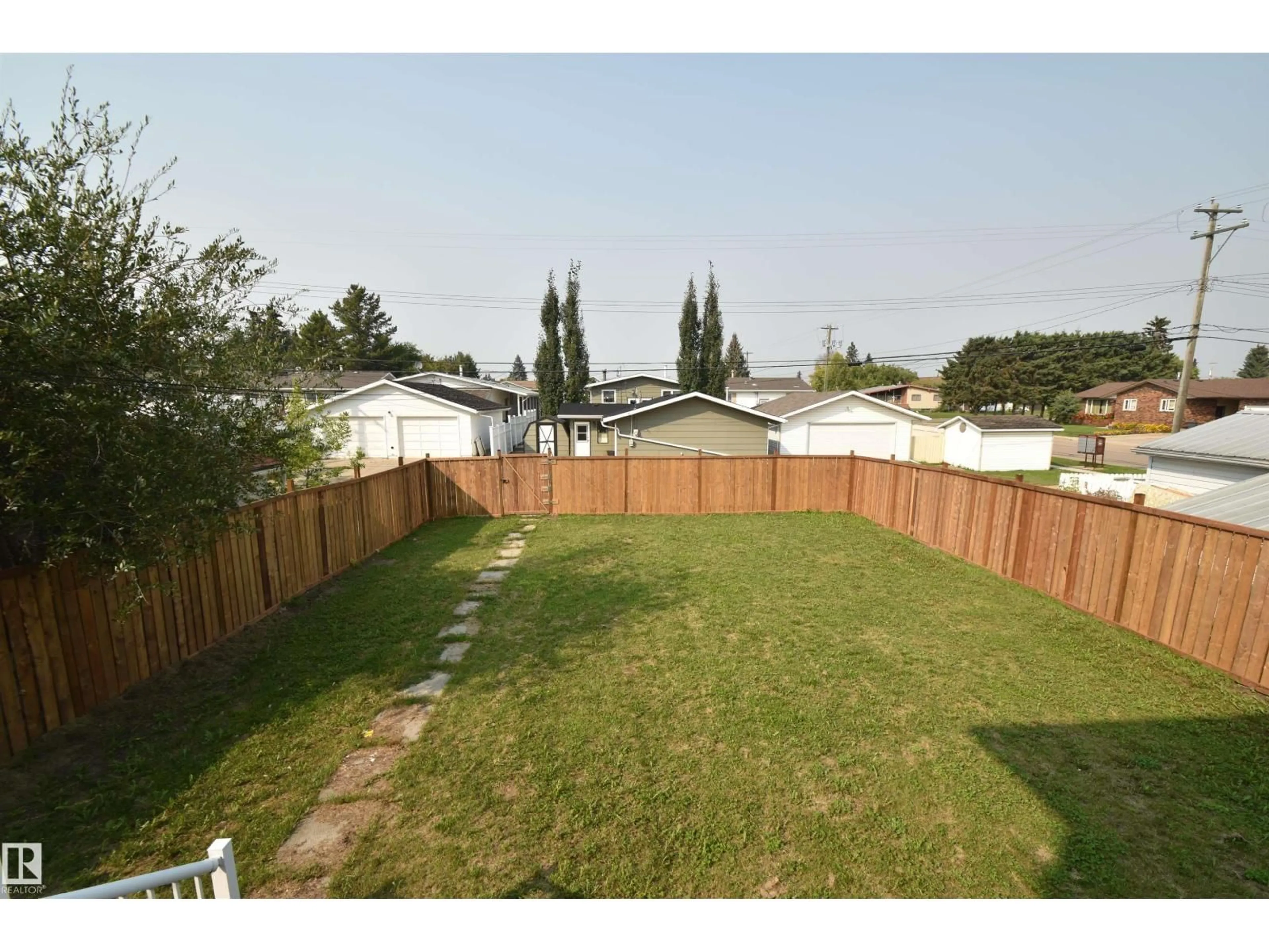 A pic from outside/outdoor area/front of a property/back of a property/a pic from drone, mountain view for 5106 45 AV, St. Paul Town Alberta T0A3A4