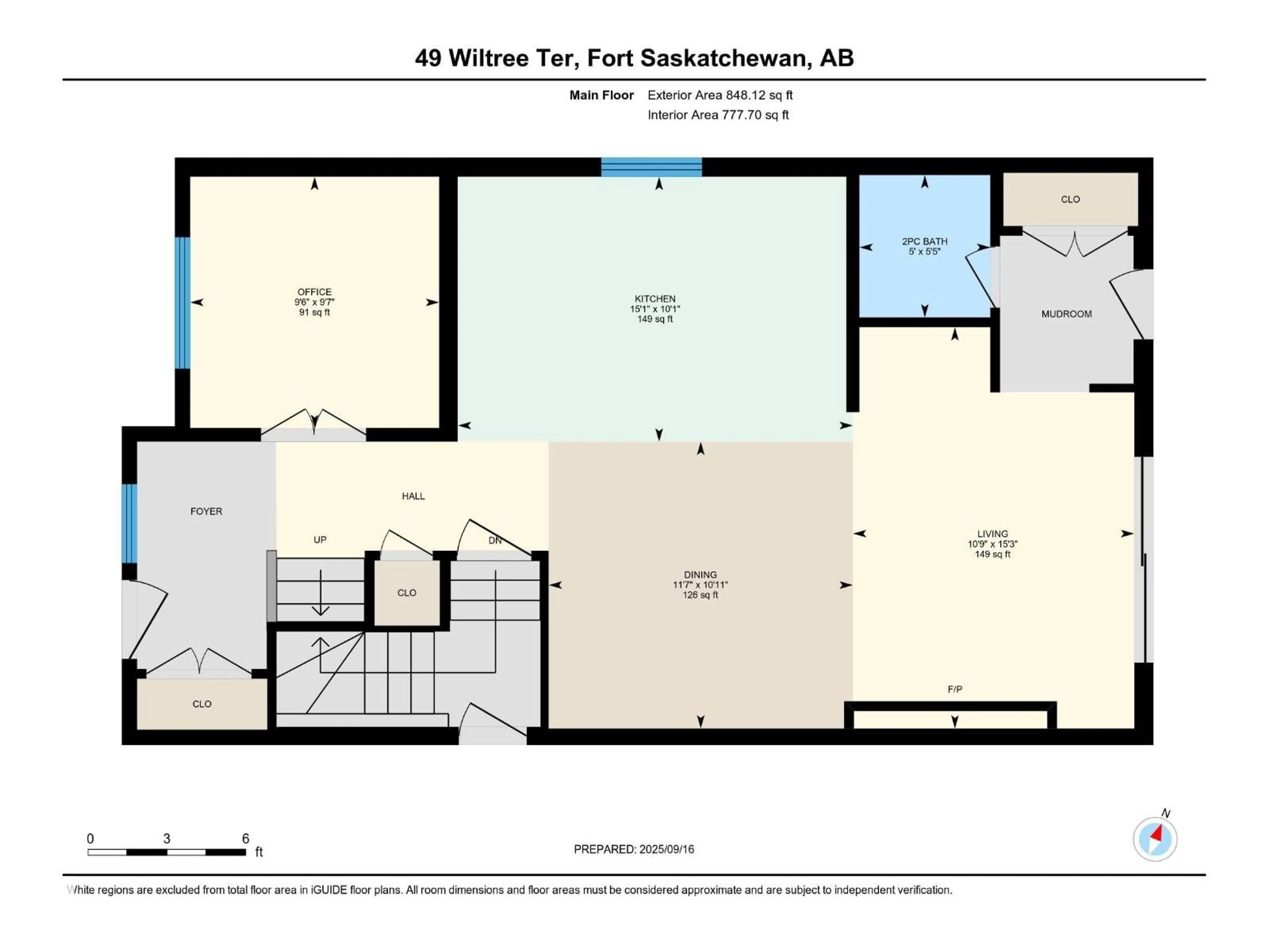 Floor plan for 49 WILTREE TC, Fort Saskatchewan Alberta T8L0X6