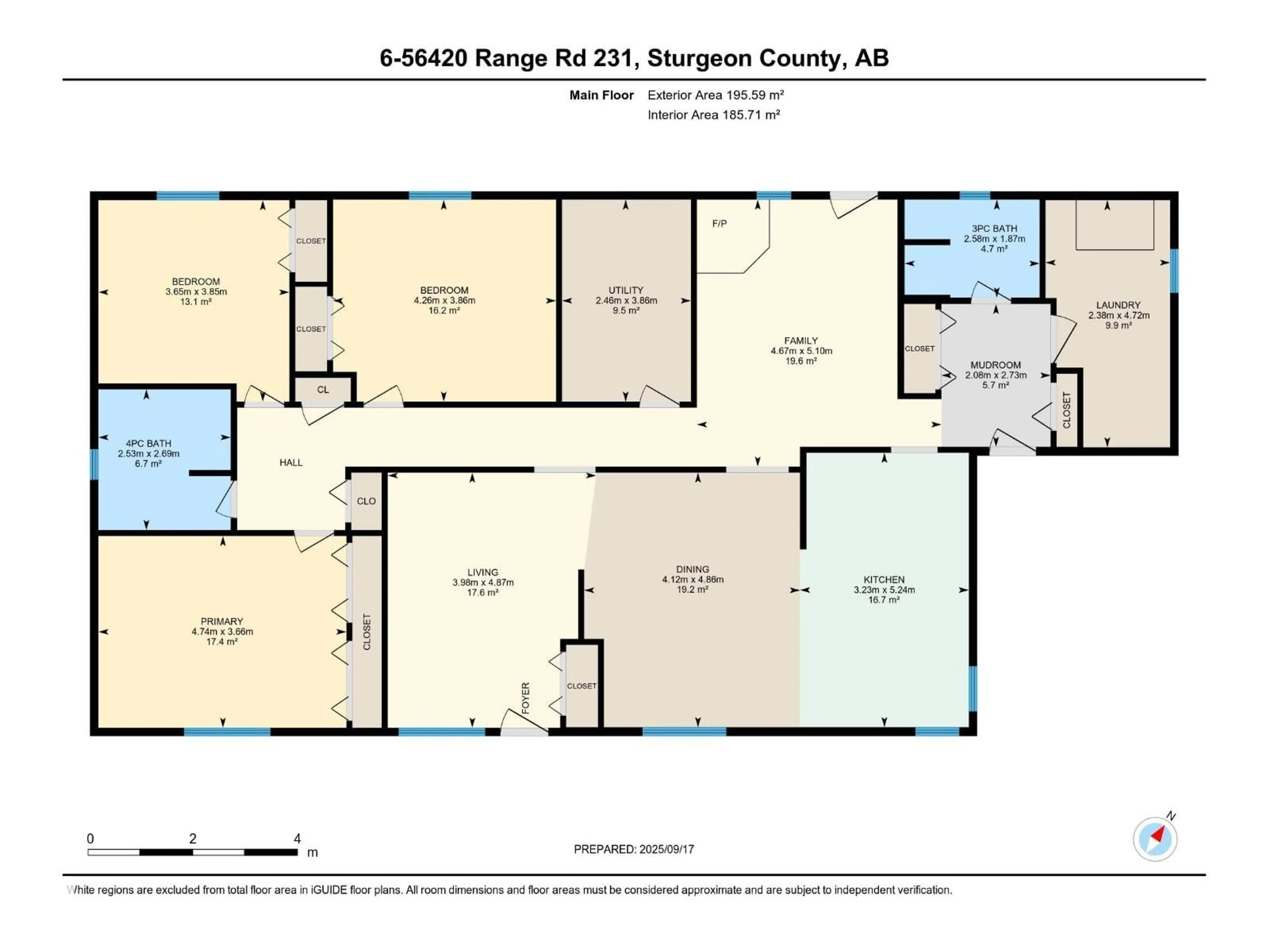 Floor plan for #6 - 56420 RGE ROAD 231, Rural Sturgeon County Alberta T0A1N4