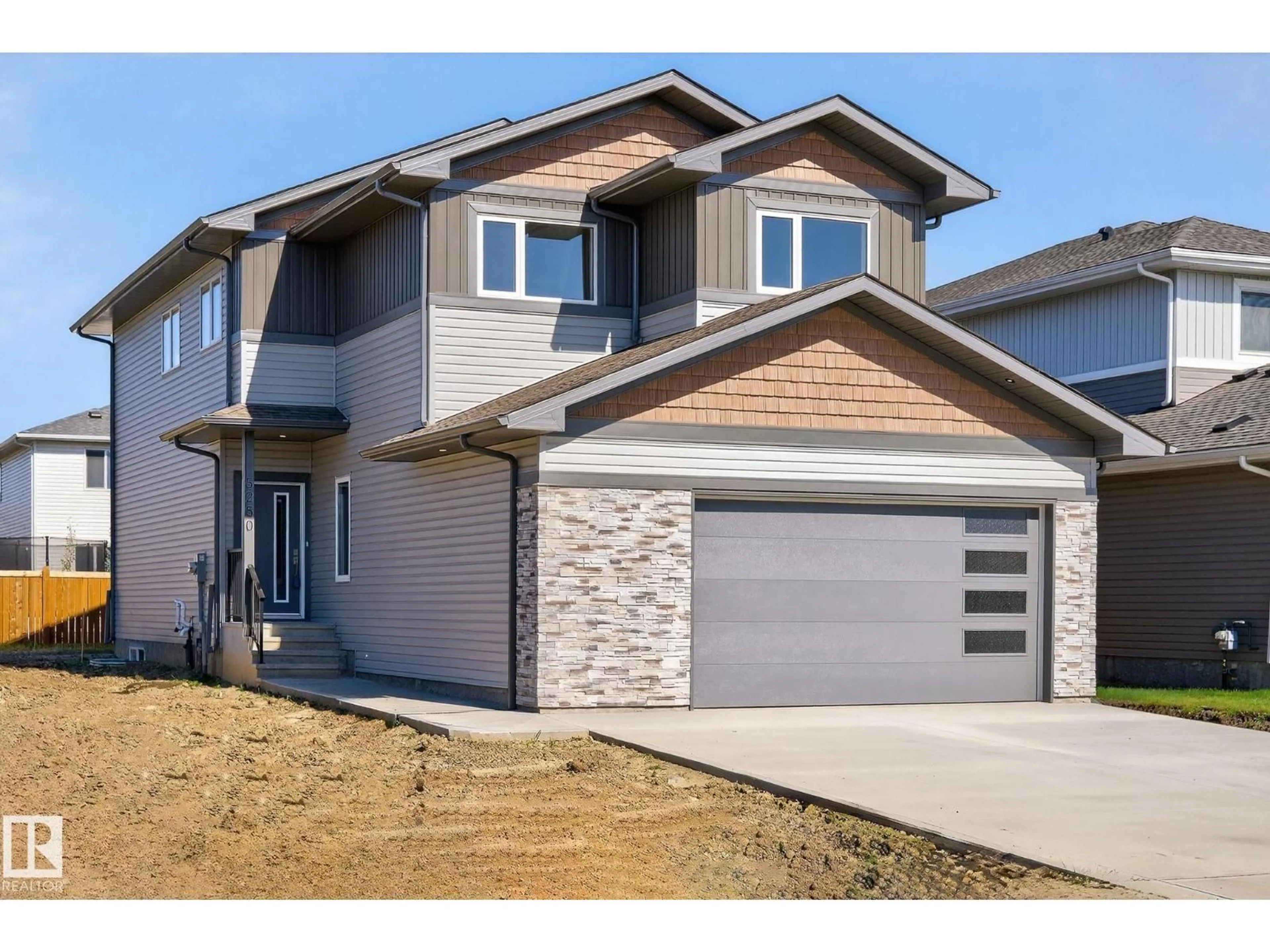 Home with brick exterior material, street for 5250 47 AV, Calmar Alberta T0C0V0