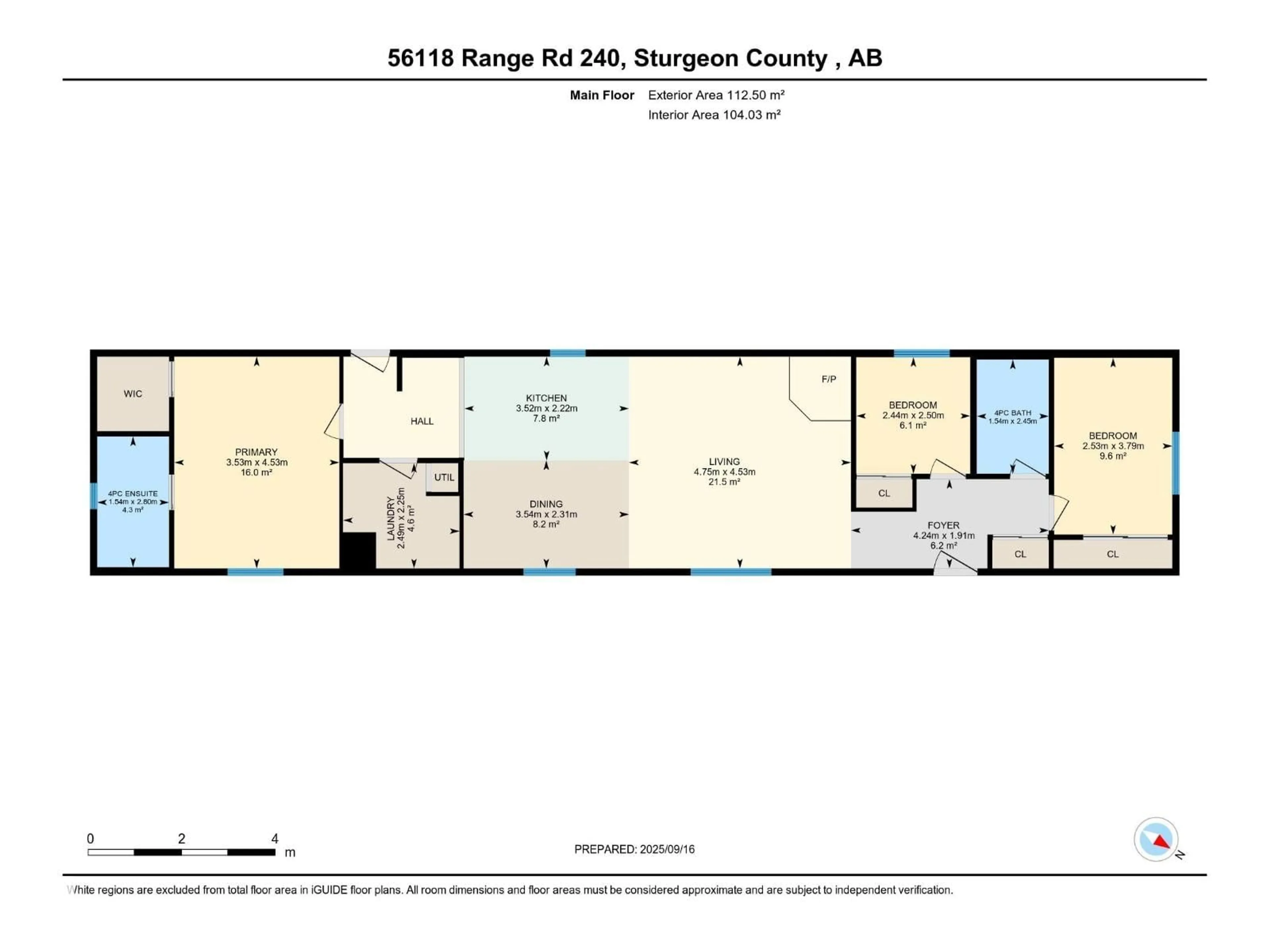 Floor plan for 56118 RGE ROAD 240, Rural Sturgeon County Alberta T0A0K0