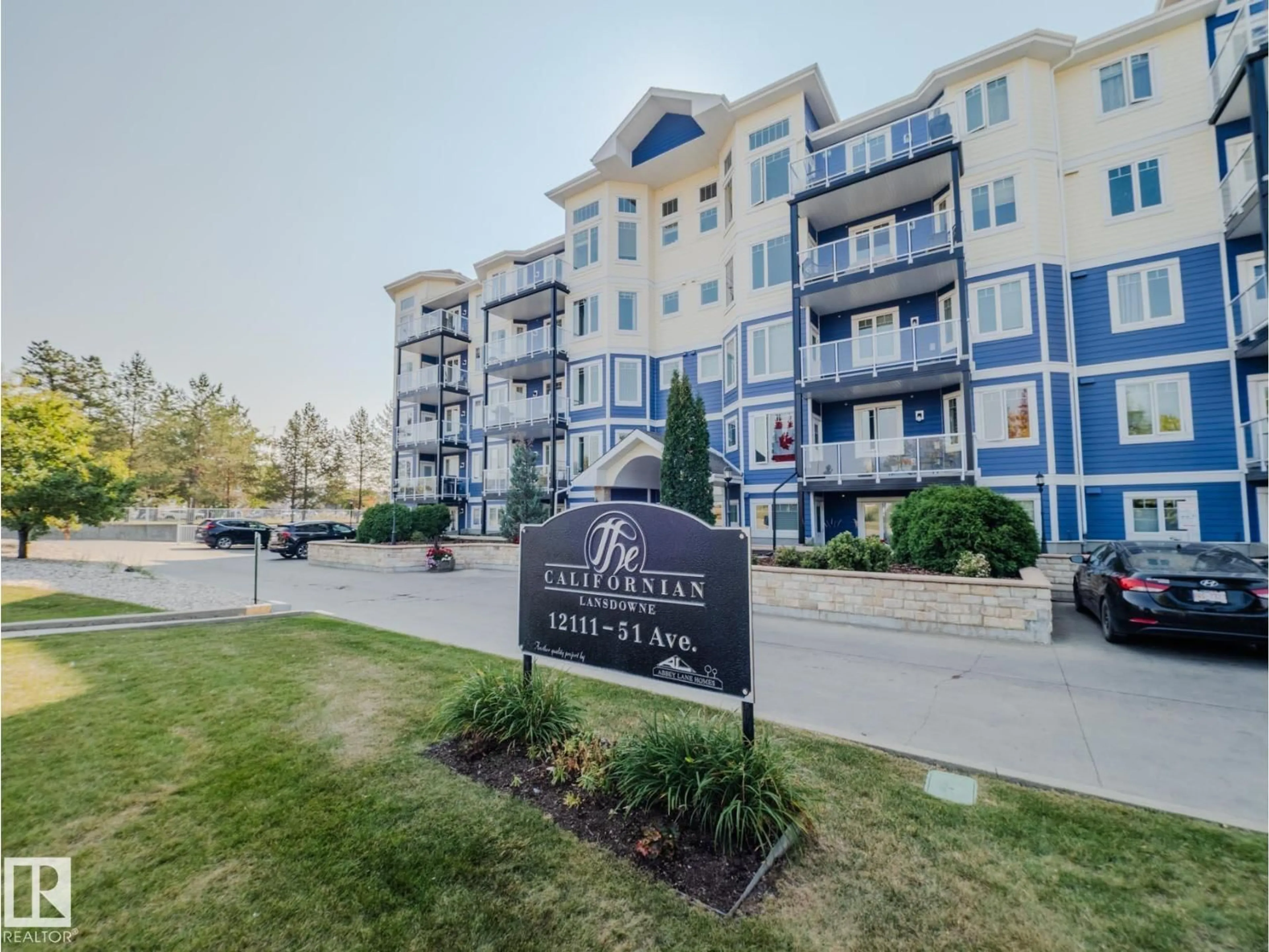 A pic from outside/outdoor area/front of a property/back of a property/a pic from drone, water/lake/river/ocean view for 209 - 12111 51 AV, Edmonton Alberta T6H6A3