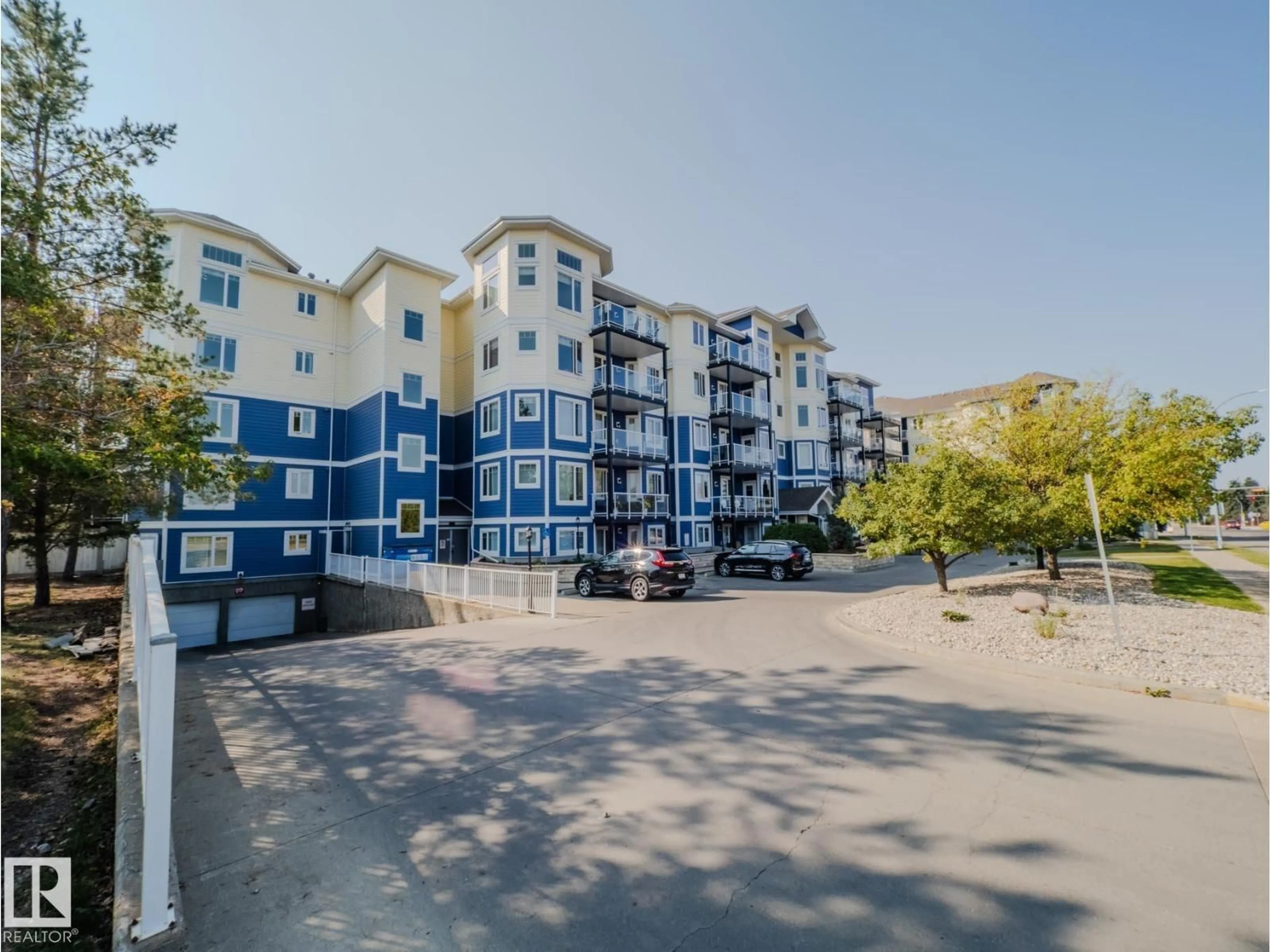 A pic from outside/outdoor area/front of a property/back of a property/a pic from drone, unknown for 209 - 12111 51 AV, Edmonton Alberta T6H6A3