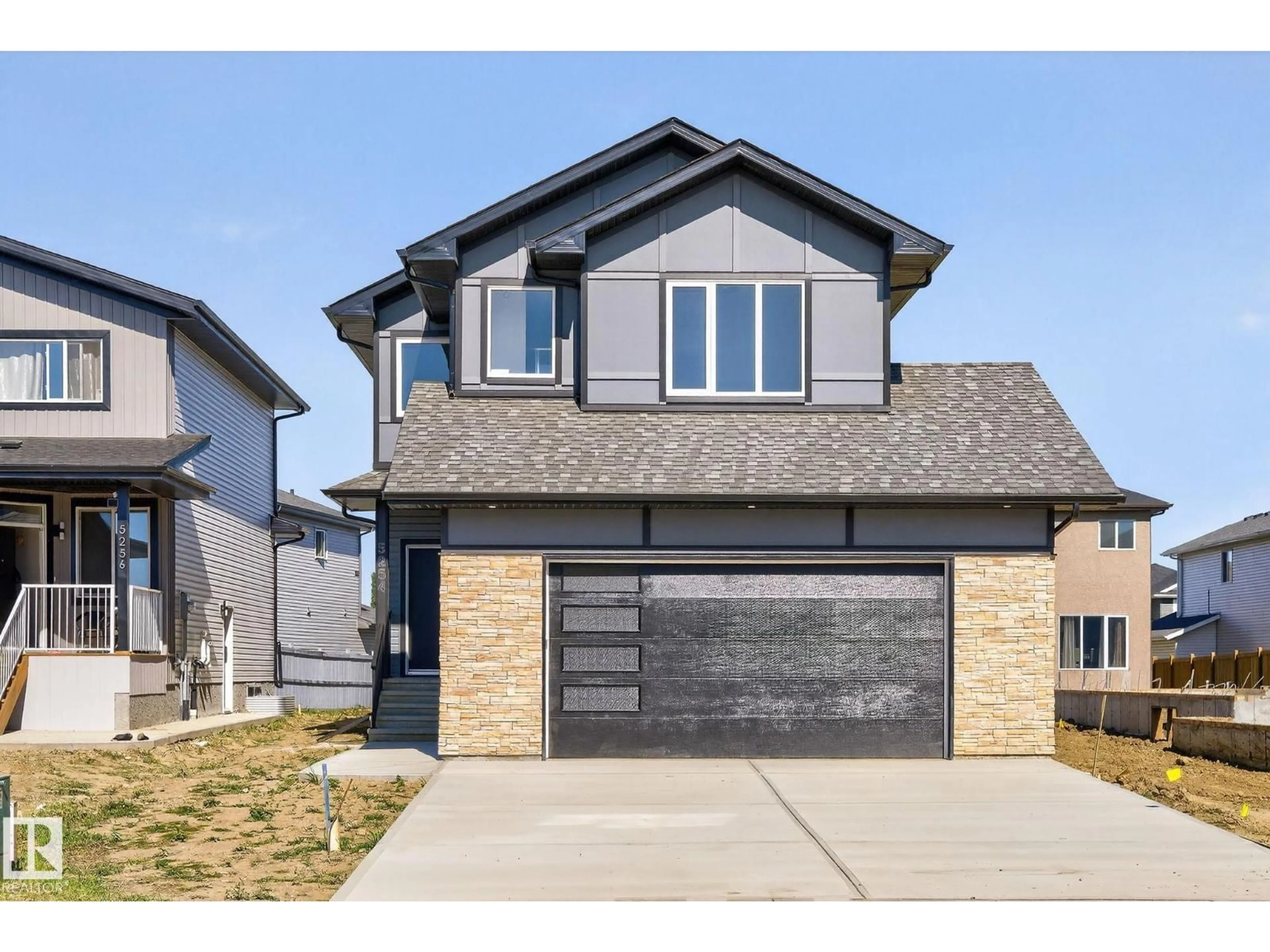Home with brick exterior material, street for 5254 47 AV, Calmar Alberta T0C0V0