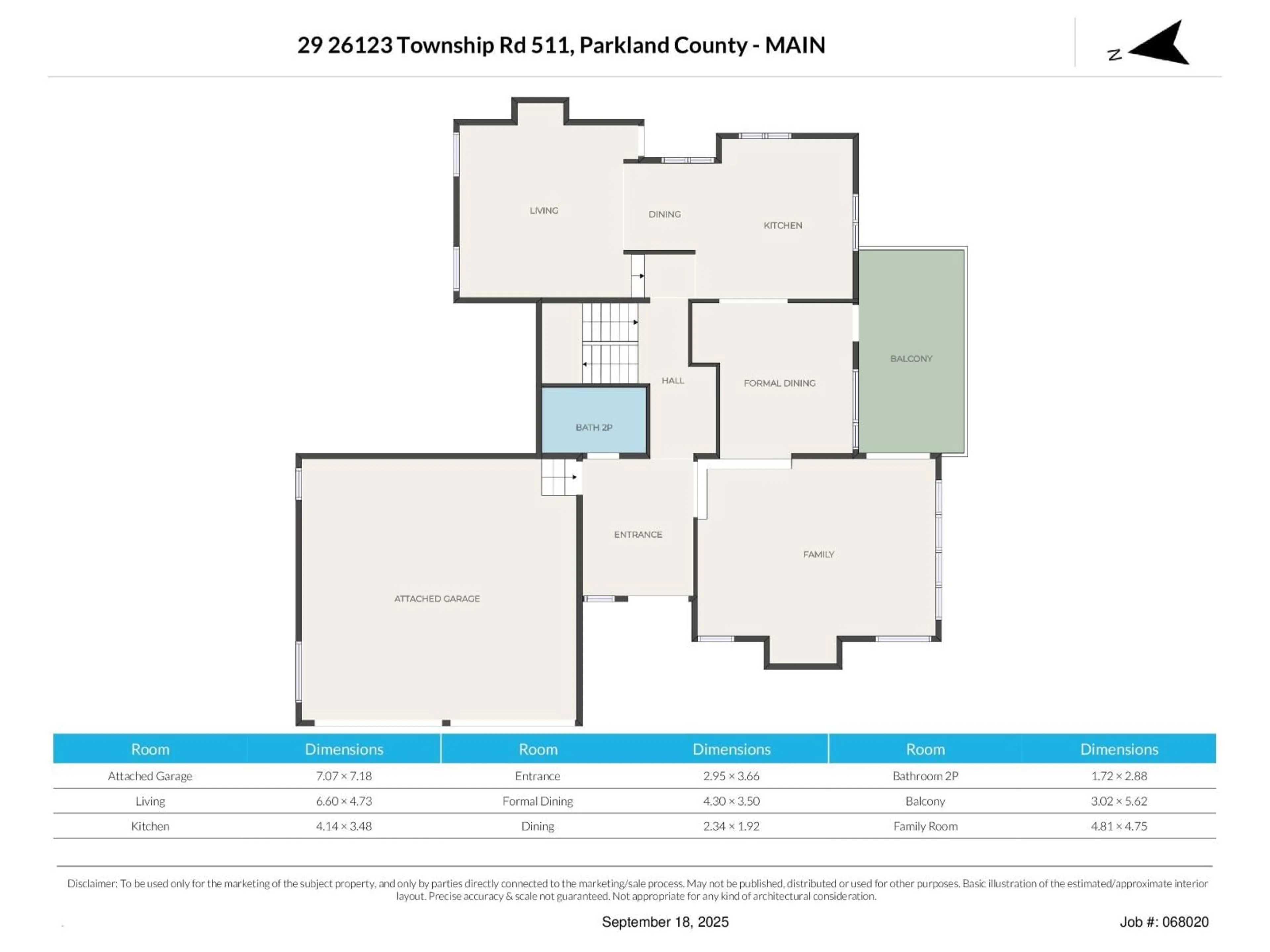 Floor plan for 26123 - 29 TWP RD 511 RD, Rural Parkland County Alberta T7Y1B9
