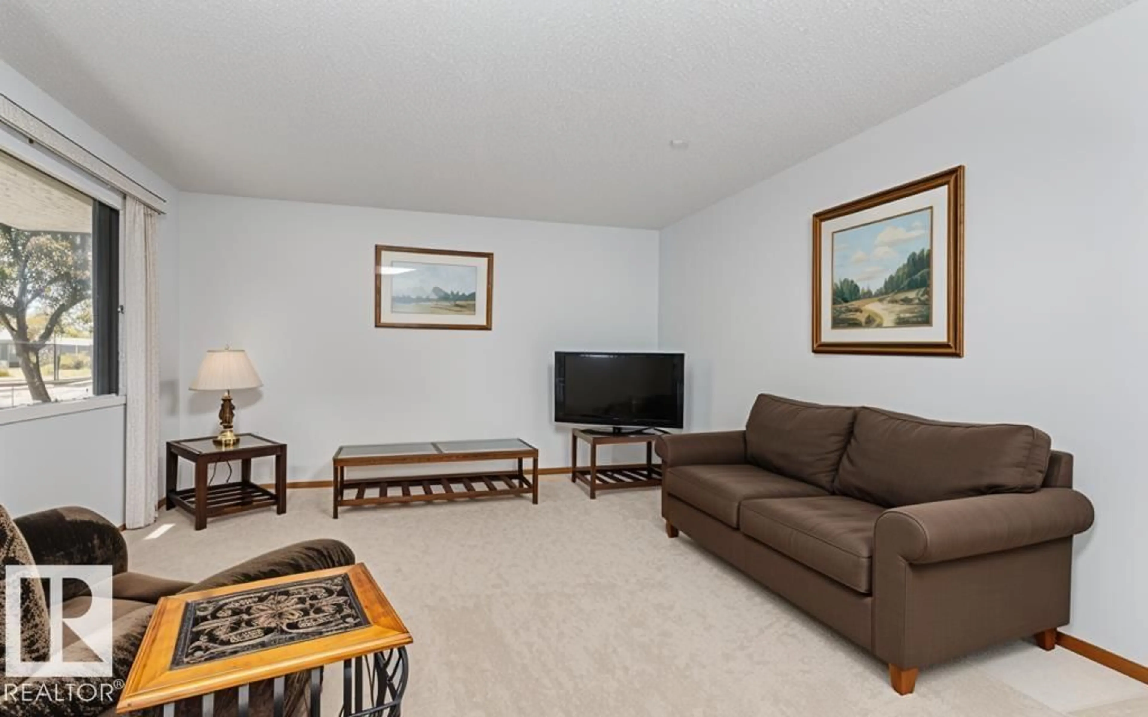 Living room with furniture, unknown for 9417 97 ST, Fort Saskatchewan Alberta T8L1S9