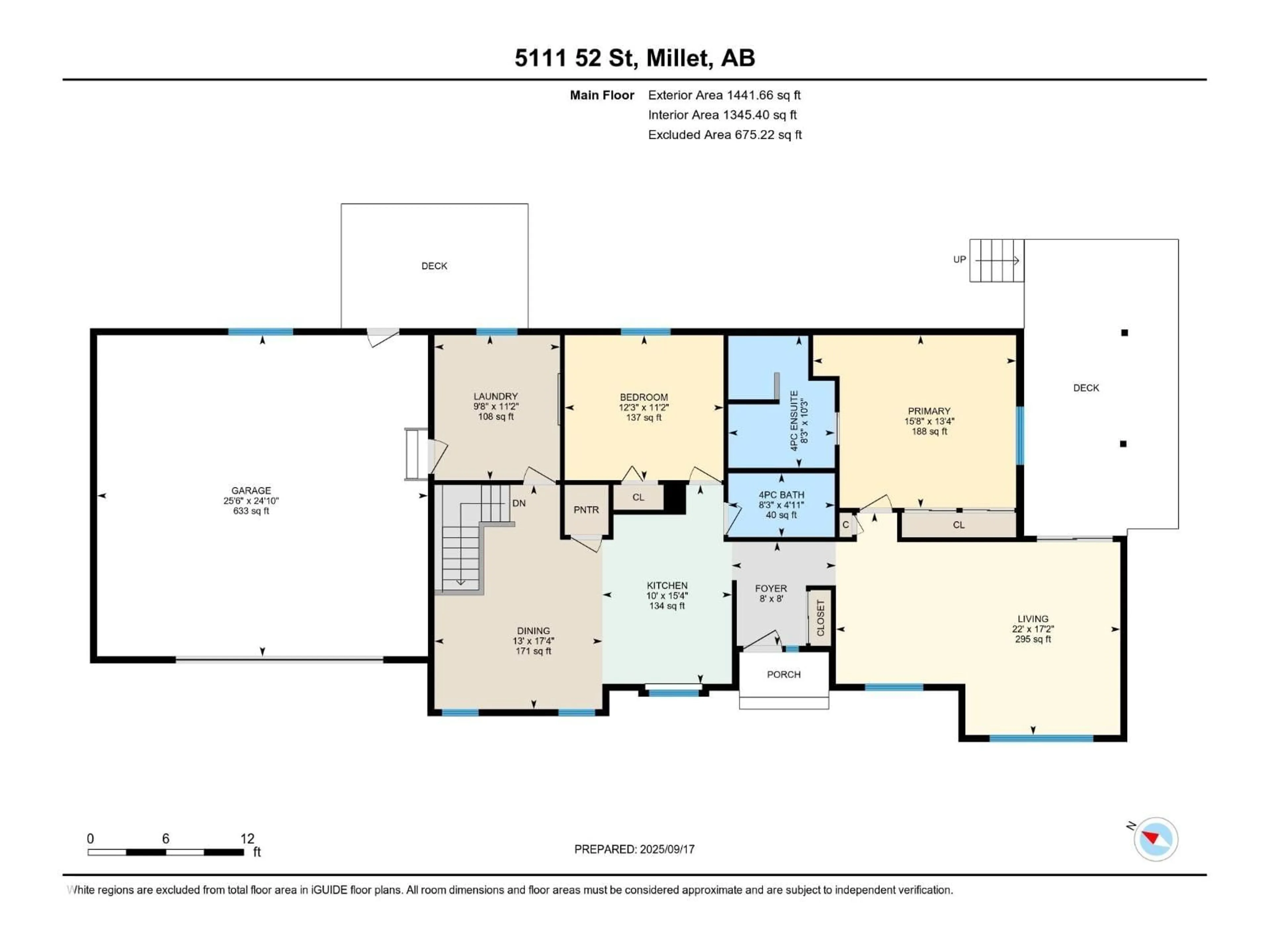 Floor plan for 5111 52 ST, Millet Alberta T0C1Z0