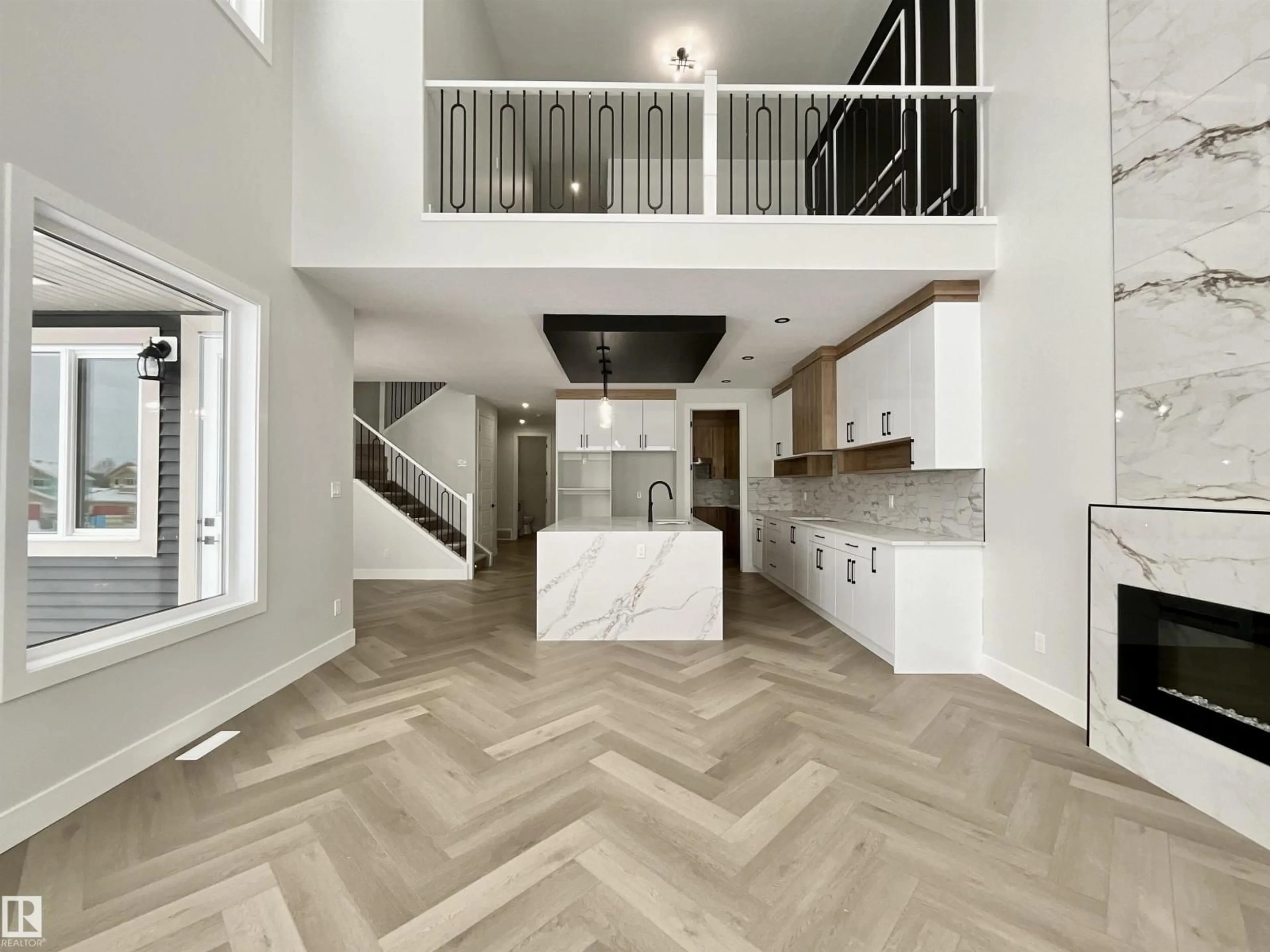 Open concept kitchen, unknown for 25 BAKER ST, Ardrossan Alberta T8E0B6