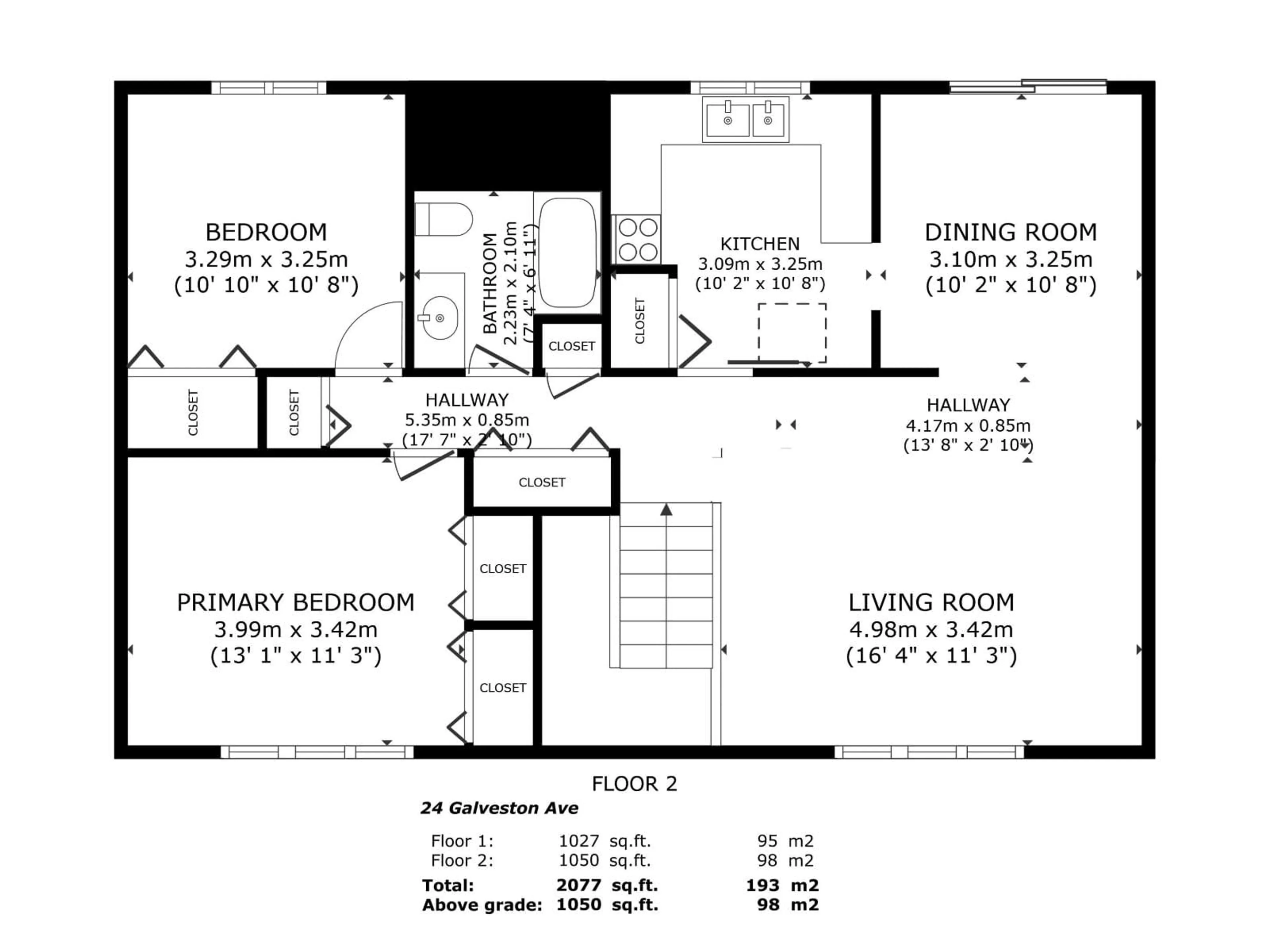 Floor plan for 24 GALVESTON AV, Sherwood Park Alberta T8A2N6