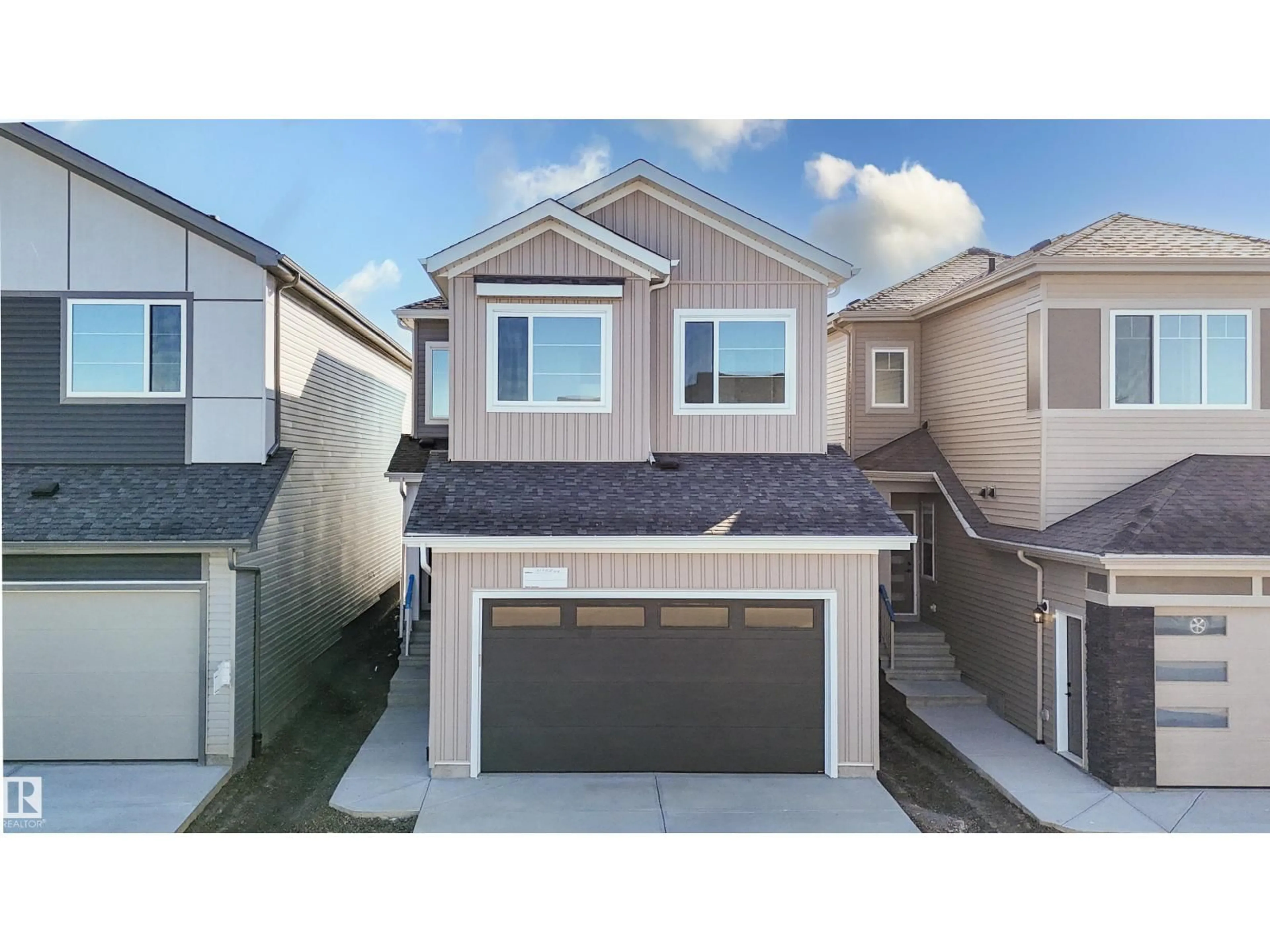A pic from outside/outdoor area/front of a property/back of a property/a pic from drone, street for 327 BLUFF CV, Leduc Alberta T9E1R5