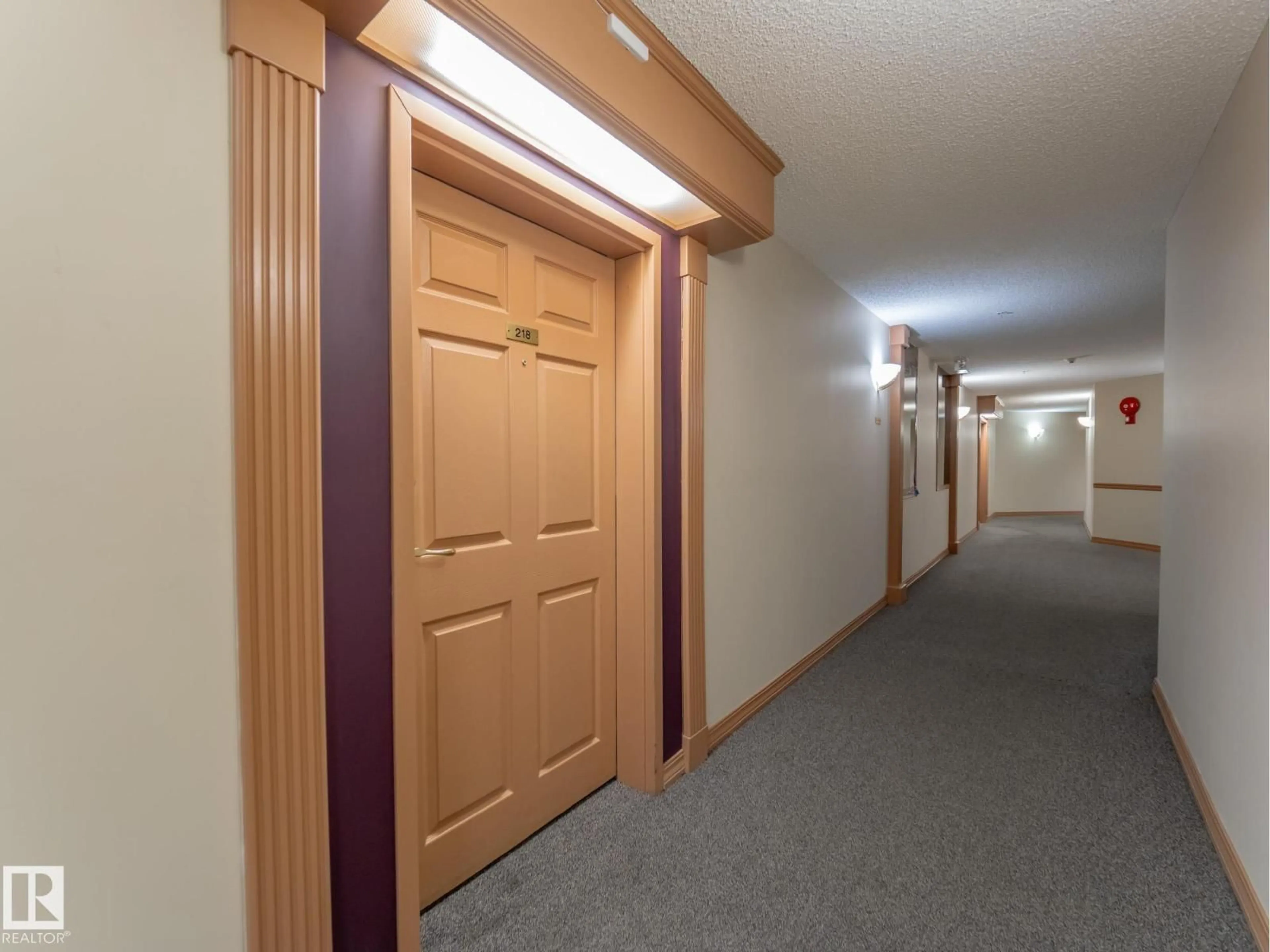 Indoor foyer for 218 - 9730 174 ST, Edmonton Alberta T5T6J4