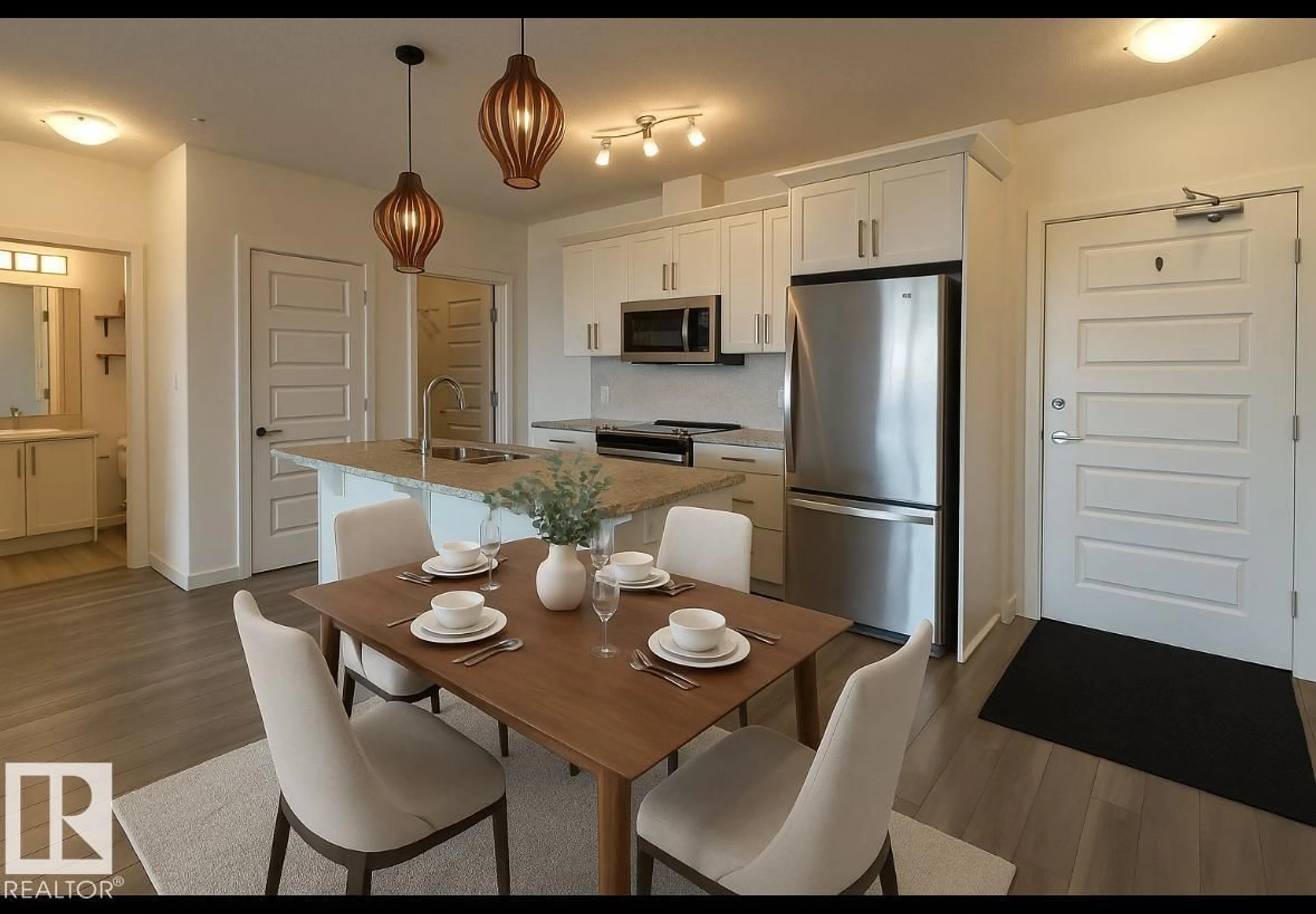 Open concept kitchen, unknown for 503 - 333 ALBANY WY, Edmonton Alberta T6V0M5