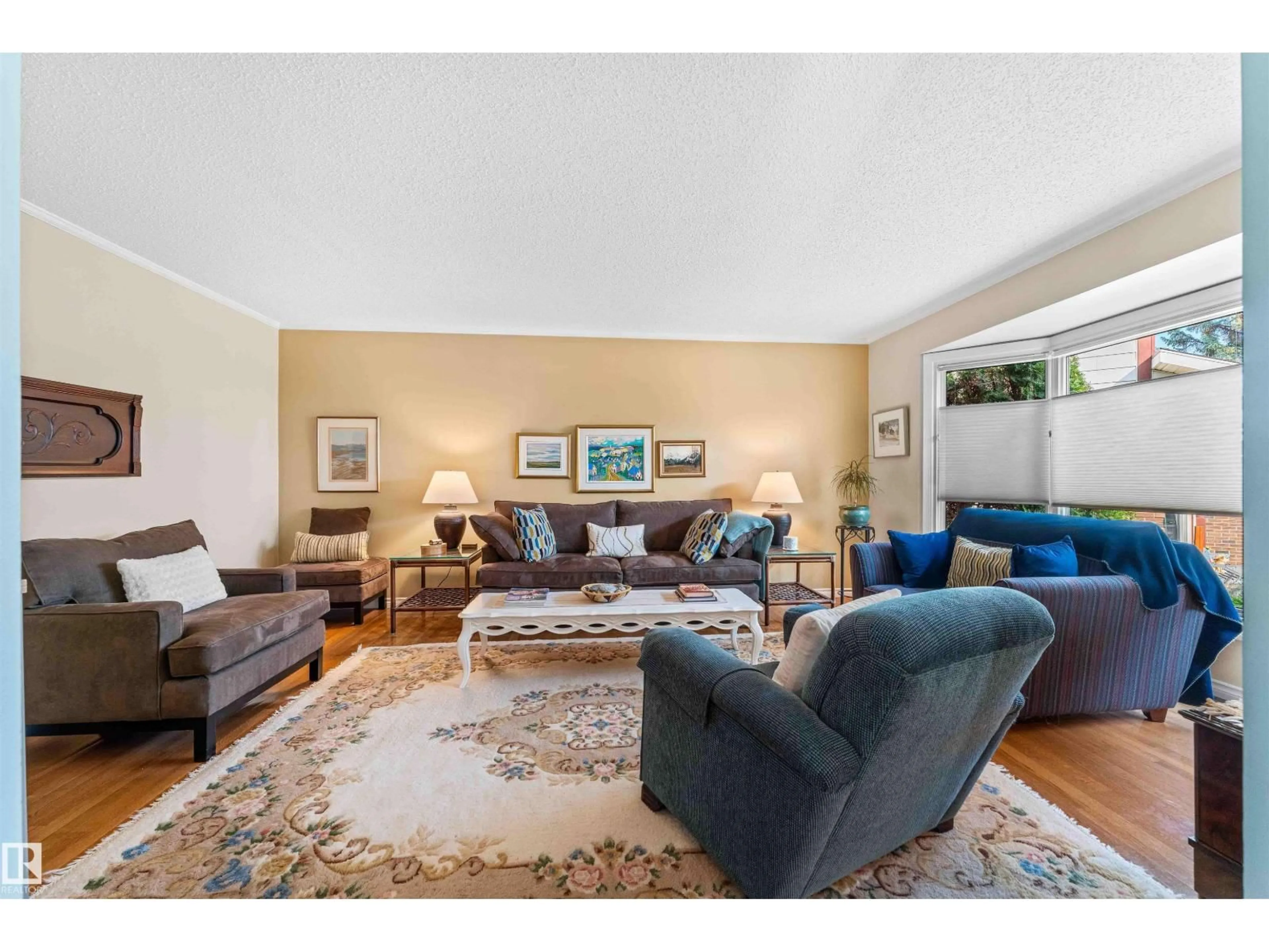Living room with furniture, unknown for NW - 5819 185 ST, Edmonton Alberta T6M1Y1