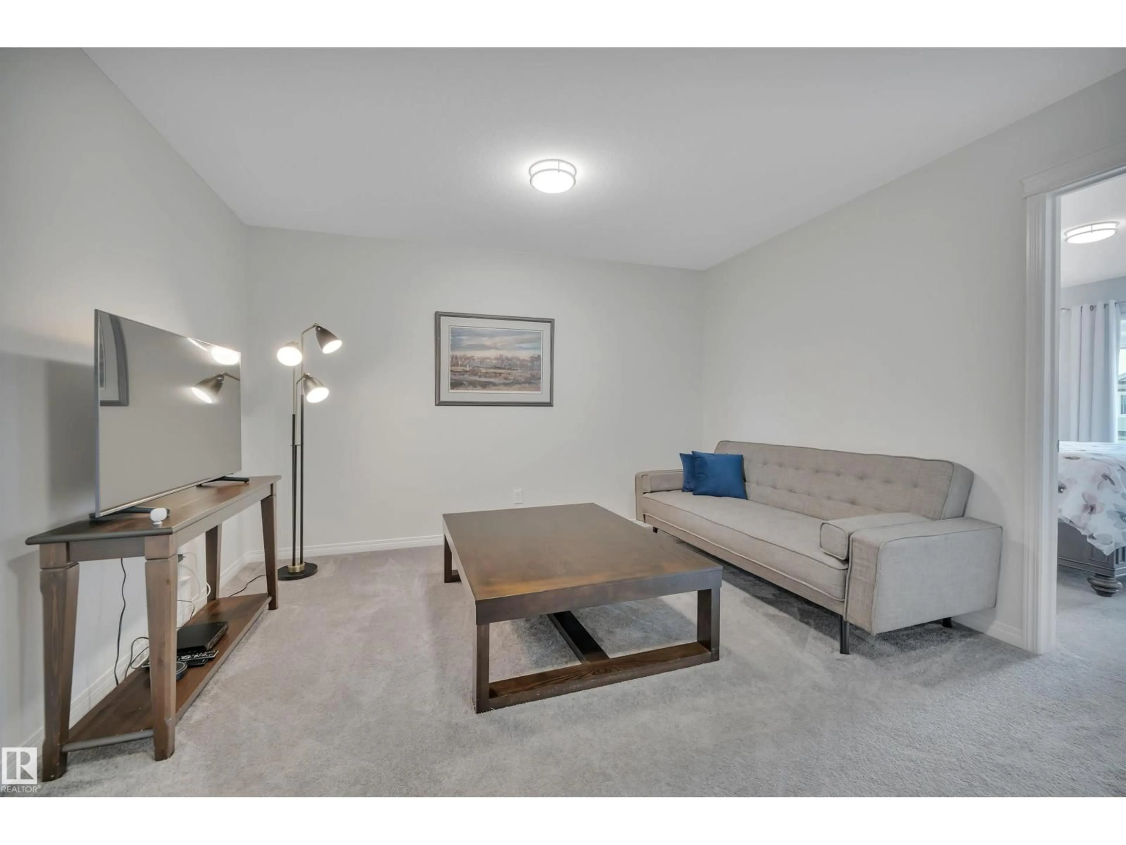 Living room with furniture, unknown for 6308 67 ST, Beaumont Alberta T4X2E3