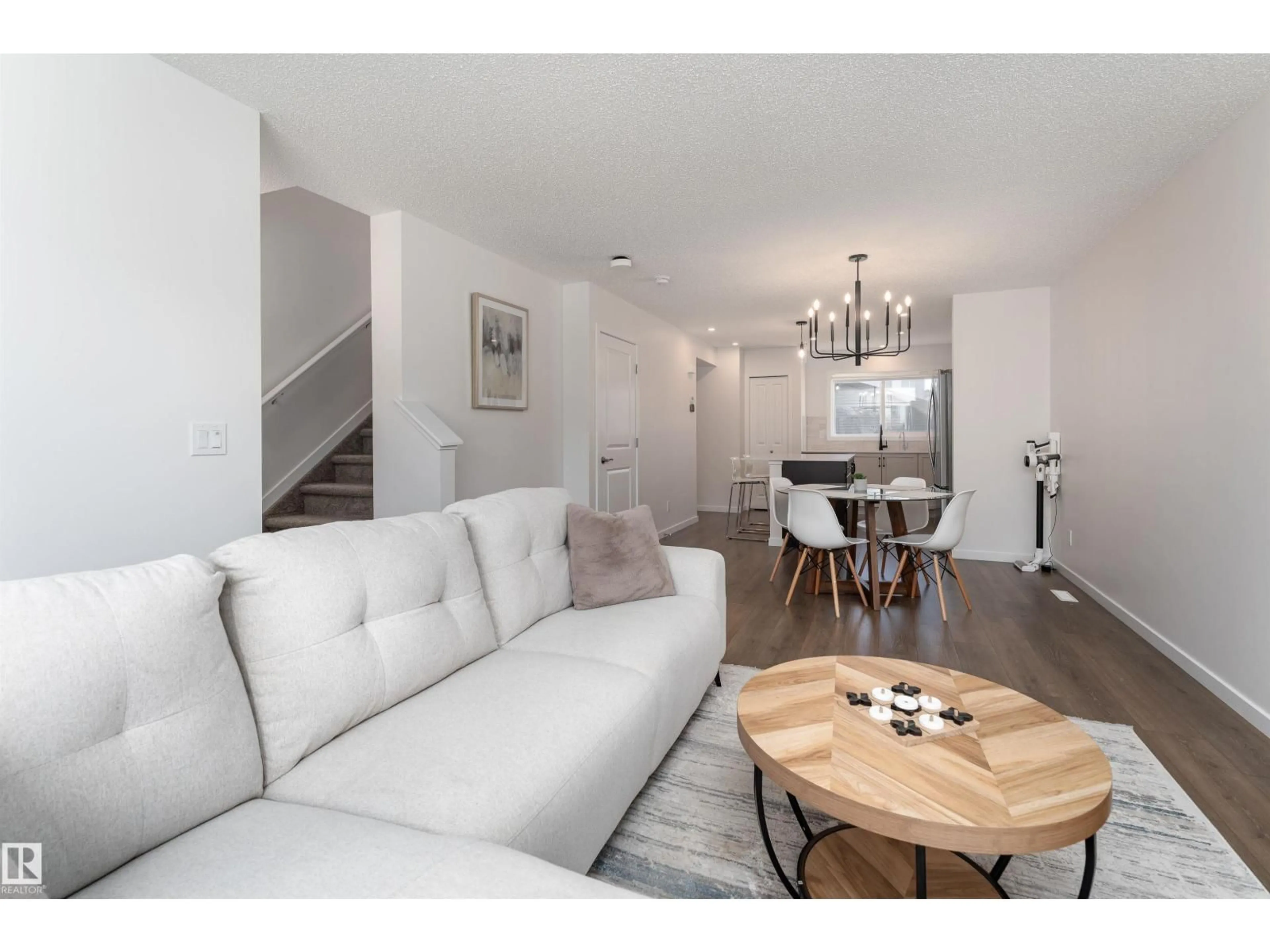 Living room with furniture, unknown for SW - 12015 35 AV, Edmonton Alberta T6W5E9
