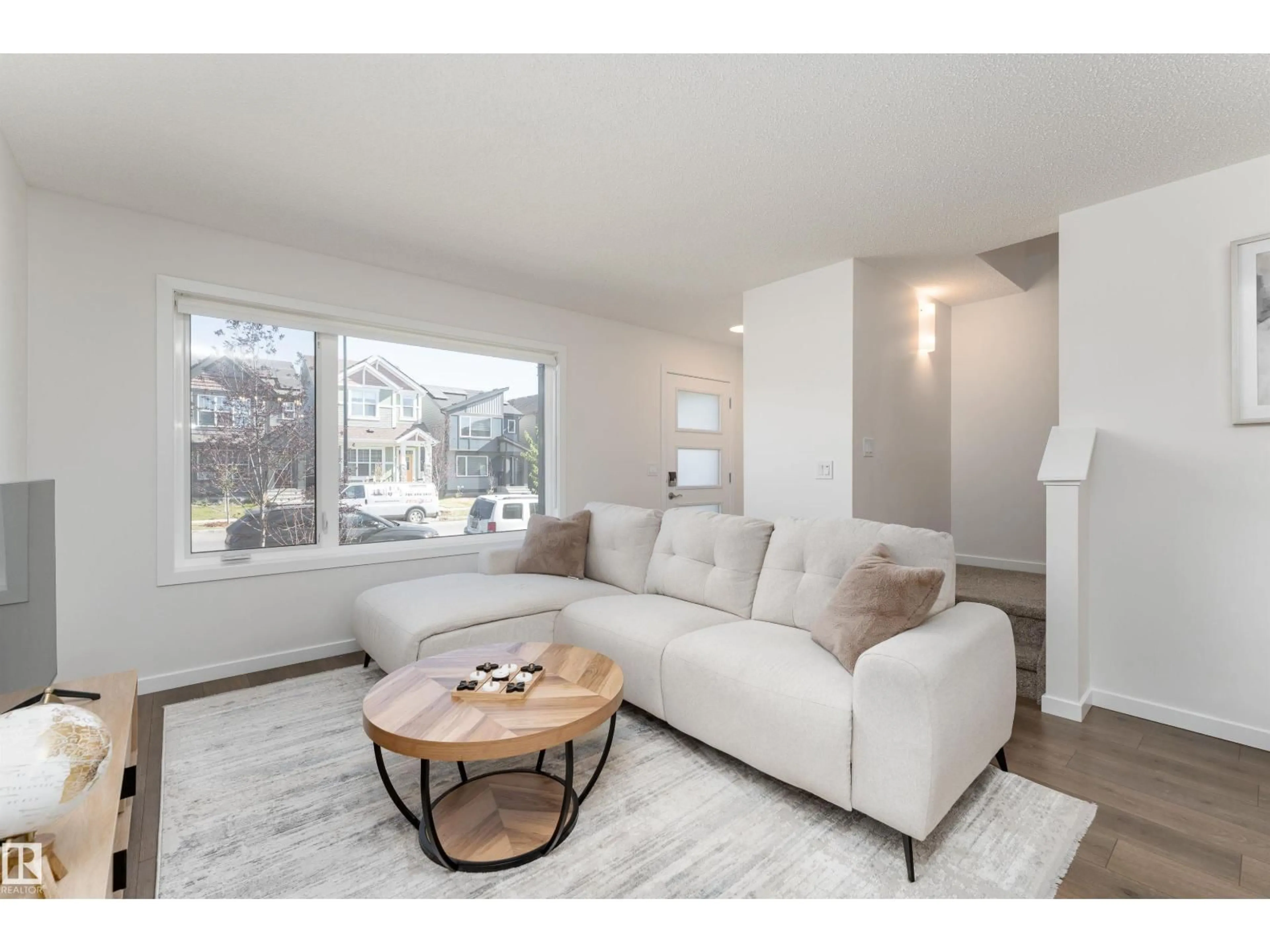 Living room with furniture, unknown for SW - 12015 35 AV, Edmonton Alberta T6W5E9