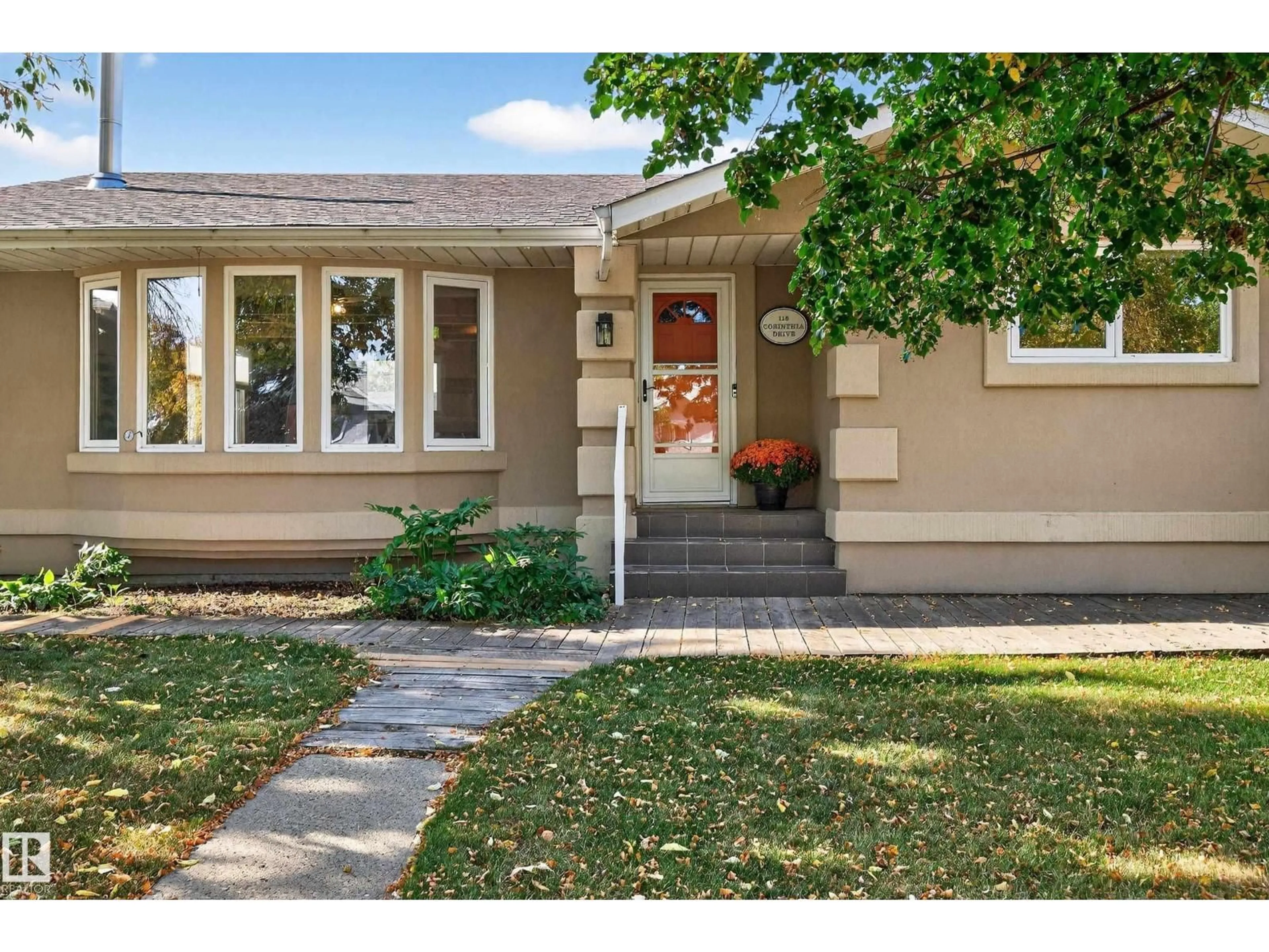 Home with vinyl exterior material, street for 116 CORINTHIA DR, Leduc Alberta T9E4G9