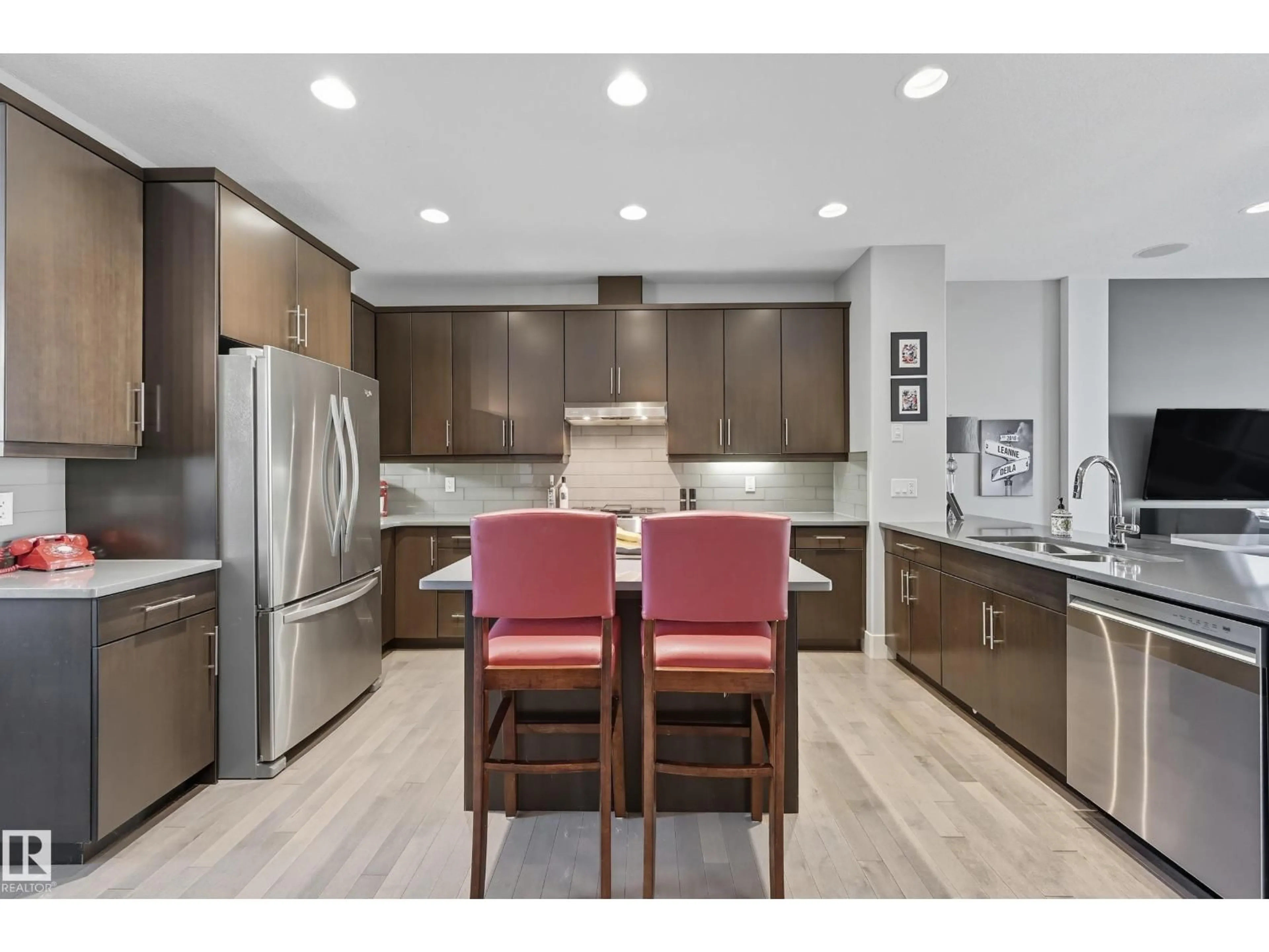 Open concept kitchen, unknown for NW - 7448 MAY CM, Edmonton Alberta T6R0V2