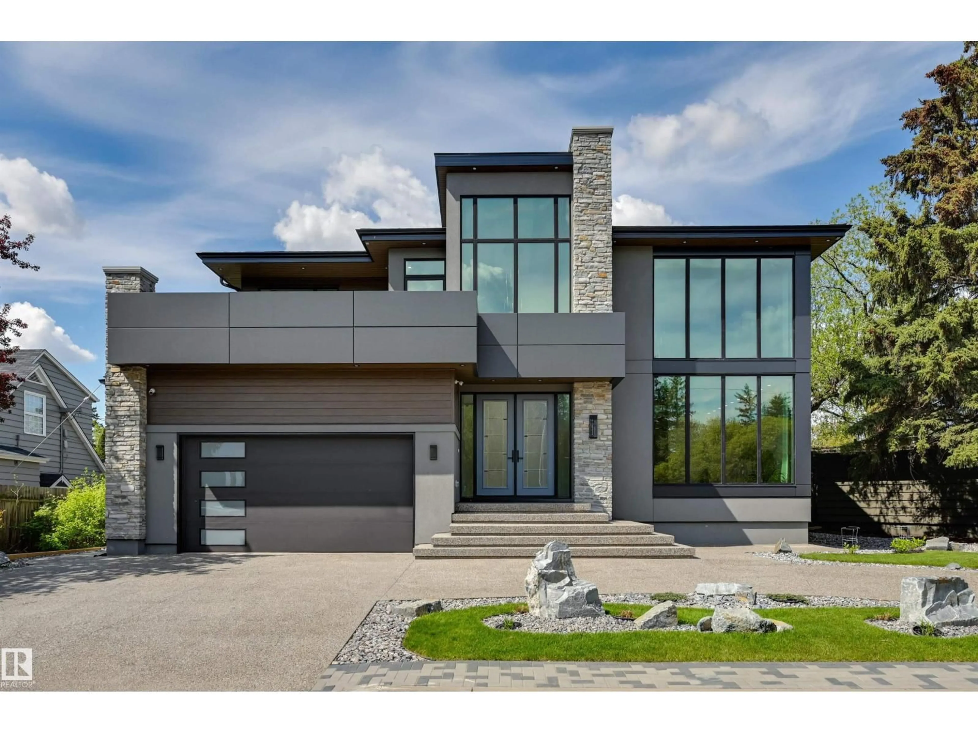 Home with brick exterior material, street for 9832 142 ST, Edmonton Alberta T5N2N4