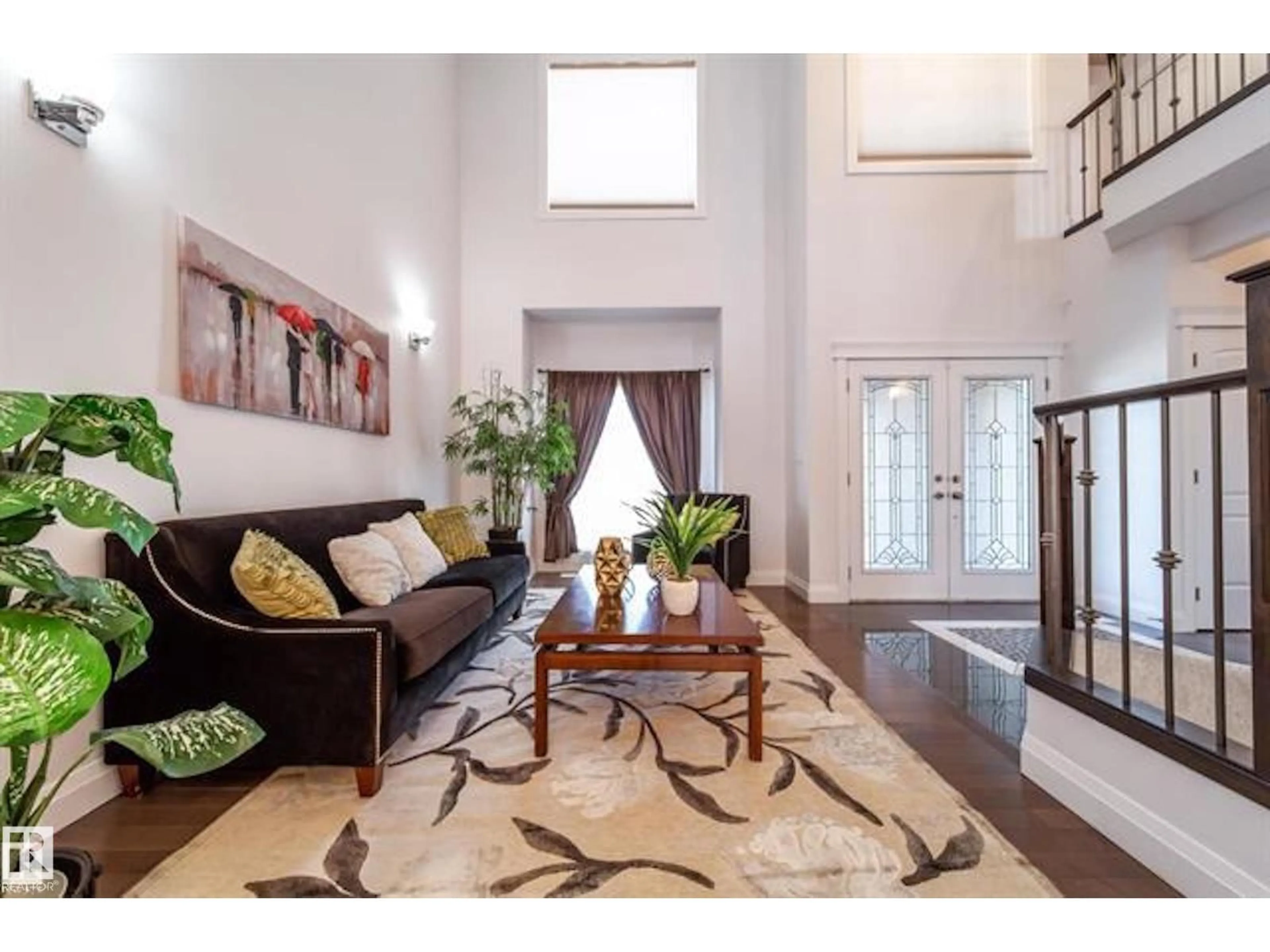 Living room with furniture, unknown for 642 ALBANY WY, Edmonton Alberta T6V0H2