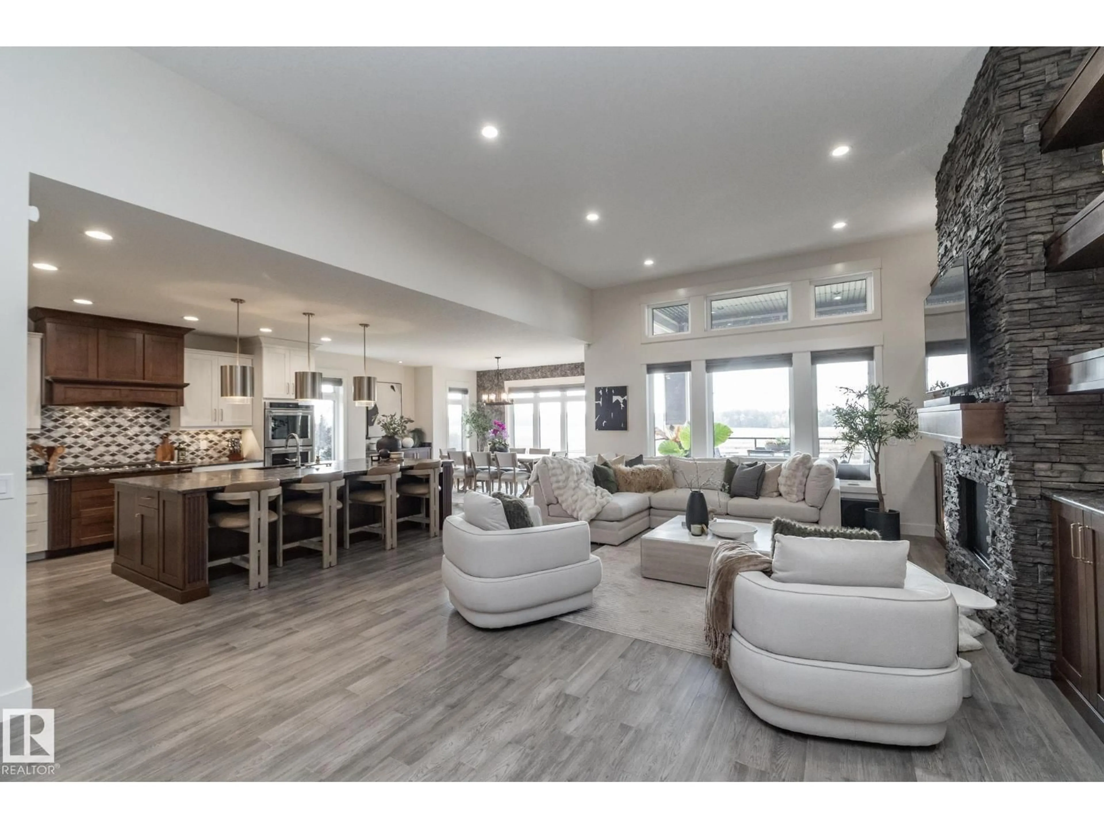 Open concept kitchen, unknown for 209 VIA COLINA RGE ROAD RD, Rural Sturgeon County Alberta T8T0C9