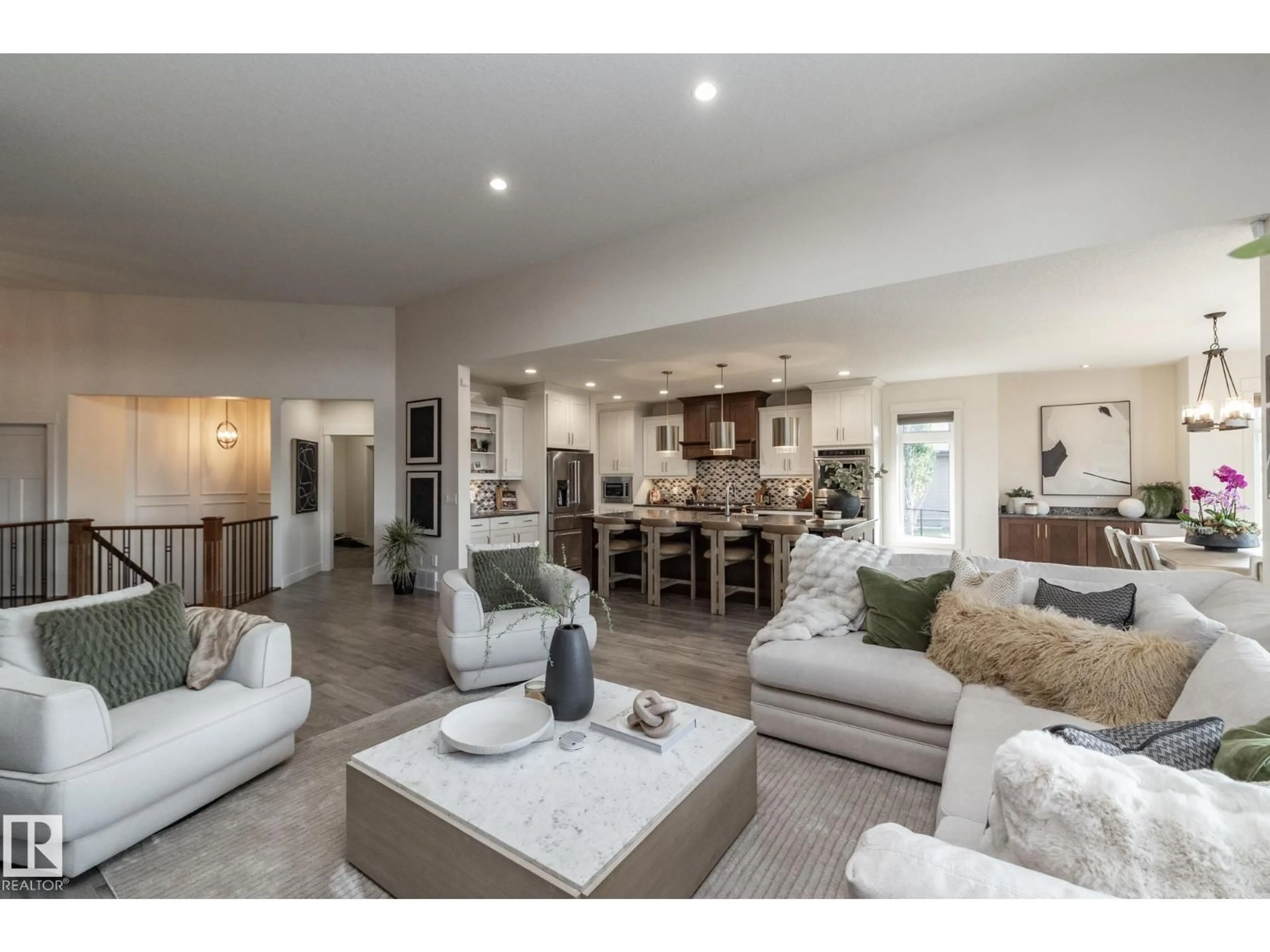Open concept kitchen, unknown for 209 VIA COLINA RGE ROAD RD, Rural Sturgeon County Alberta T8T0C9