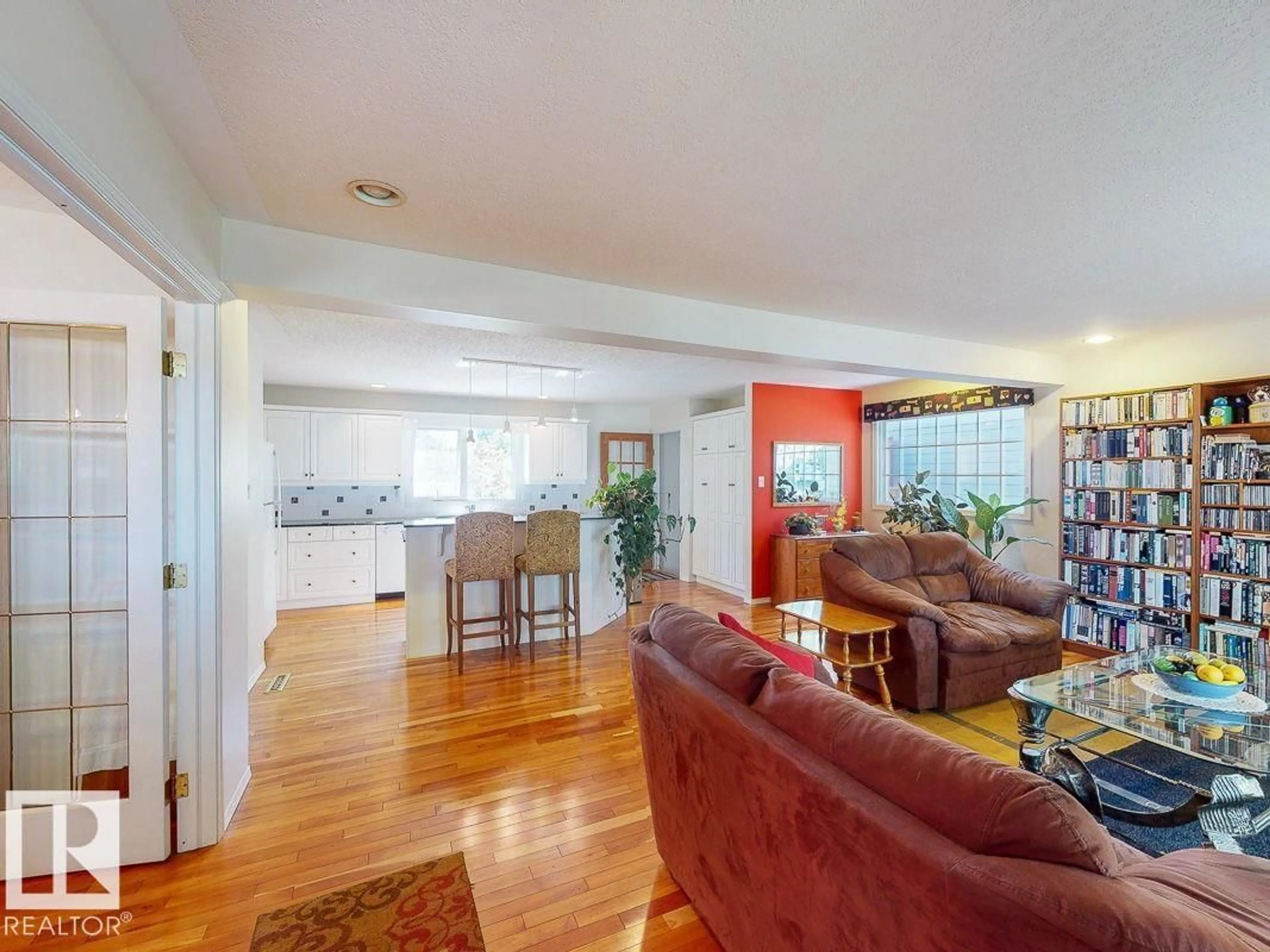 Living room with furniture, unknown for 16027 92 AV, Edmonton Alberta T5R5C7