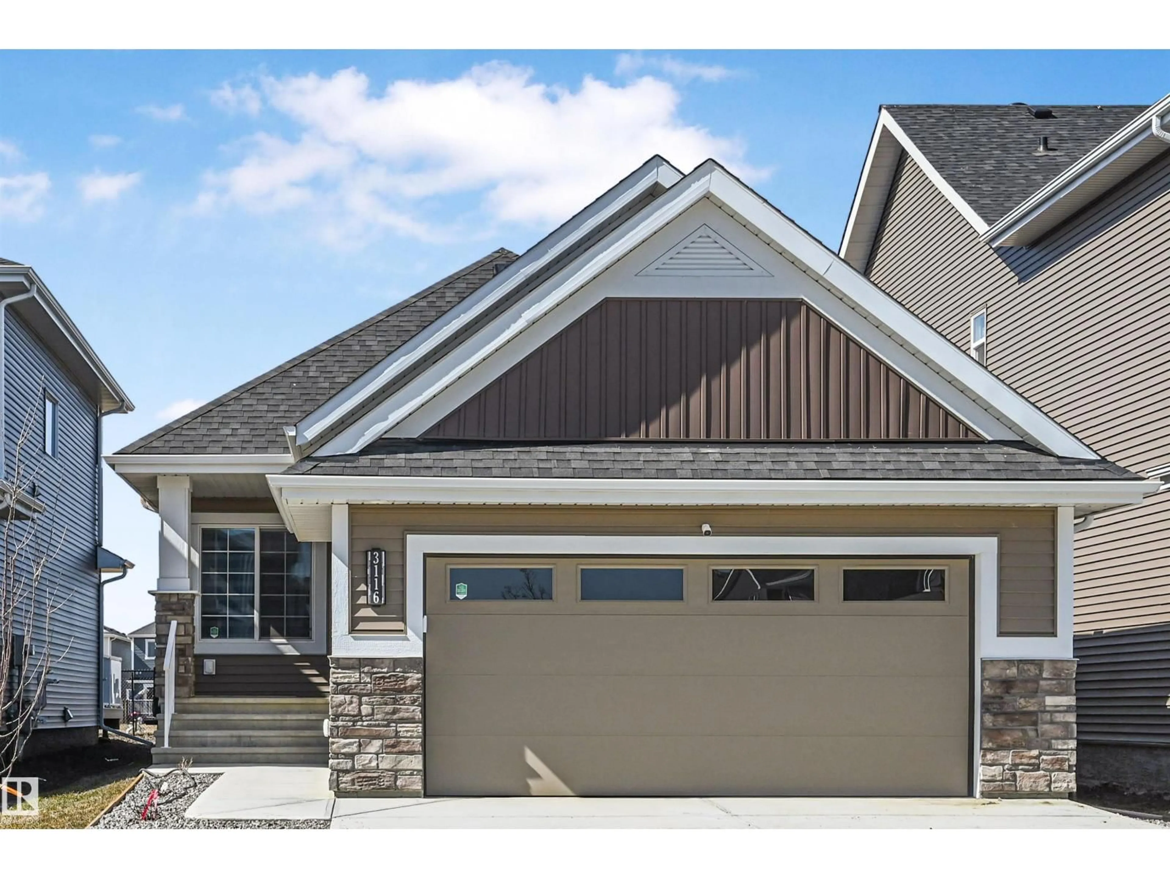 Home with vinyl exterior material, street for SW - 3116 167 ST, Edmonton Alberta T6W4R2